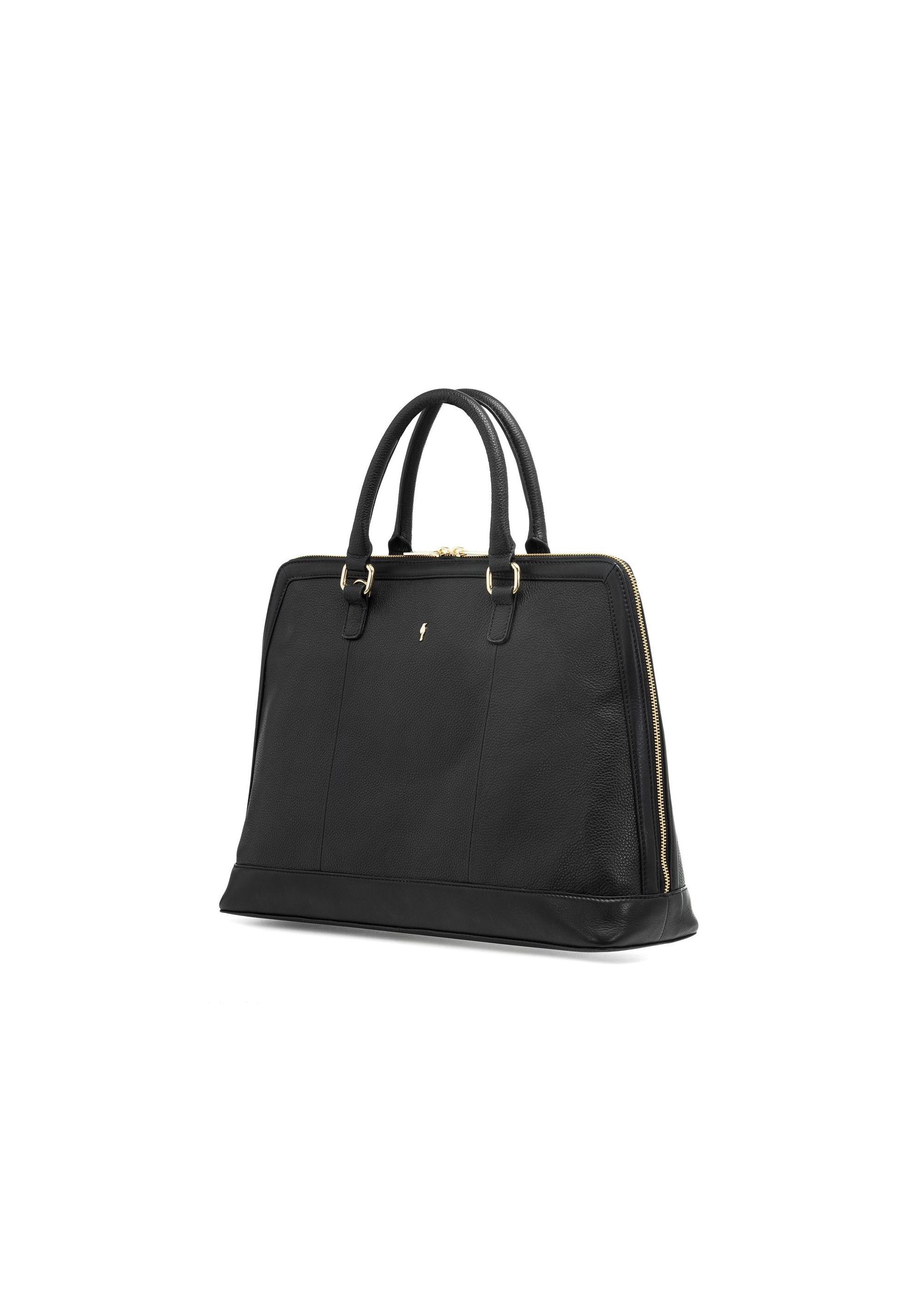 Black elegant leather women's bag TORES-1094-99(W25)-02