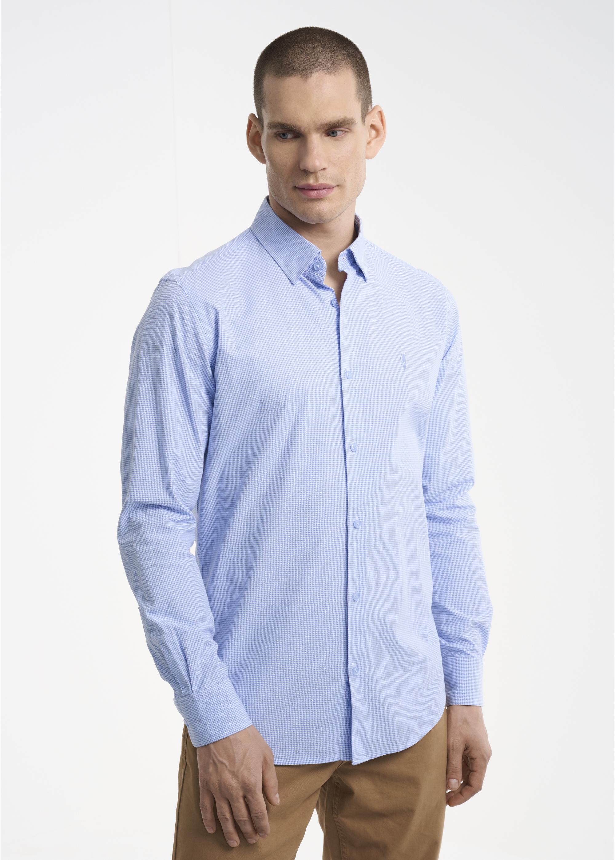 Men's shirt KOSMT-0296-61(Z22)-01