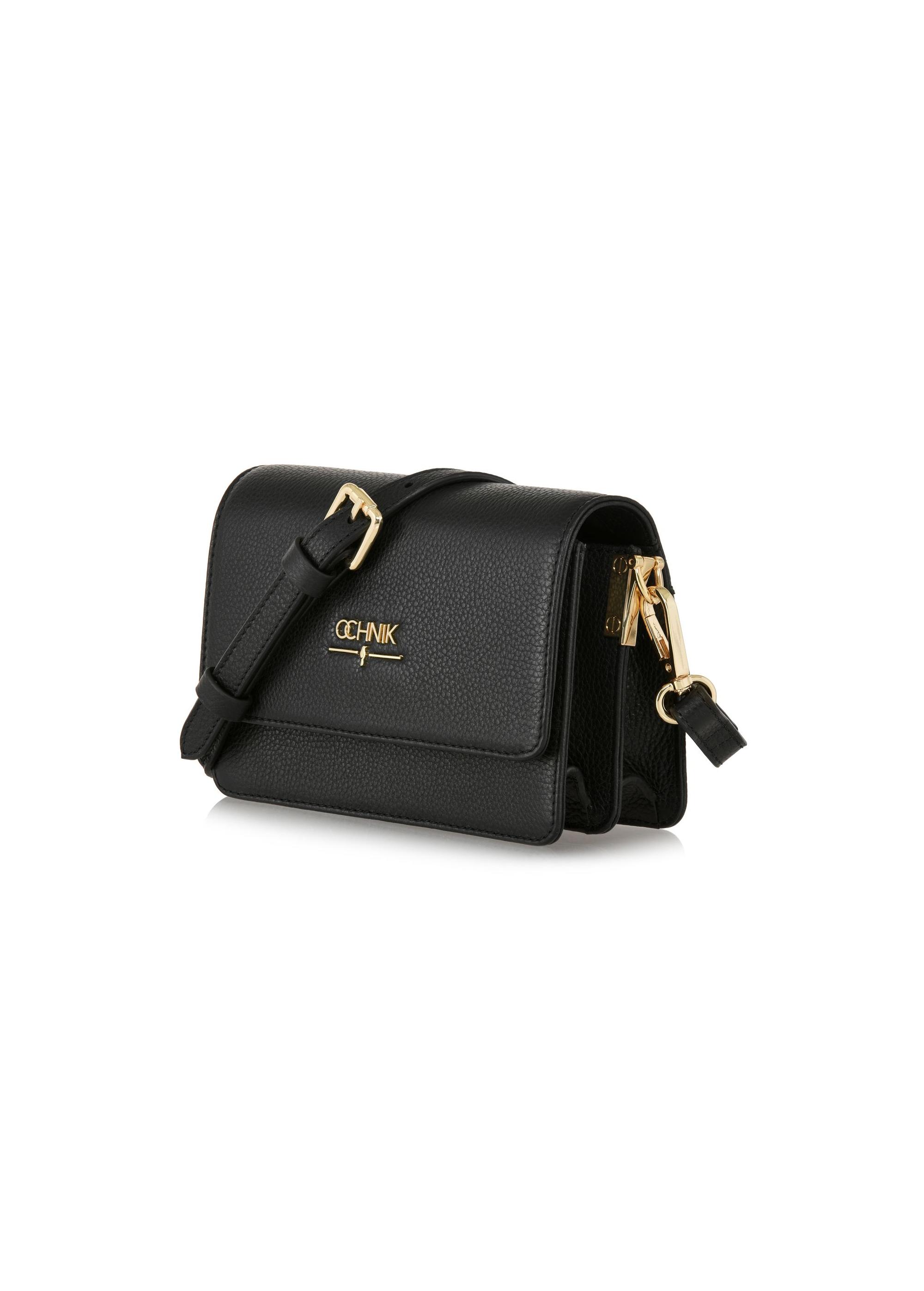 Small black leather women's bag TORES-1062-99(Z24)-02