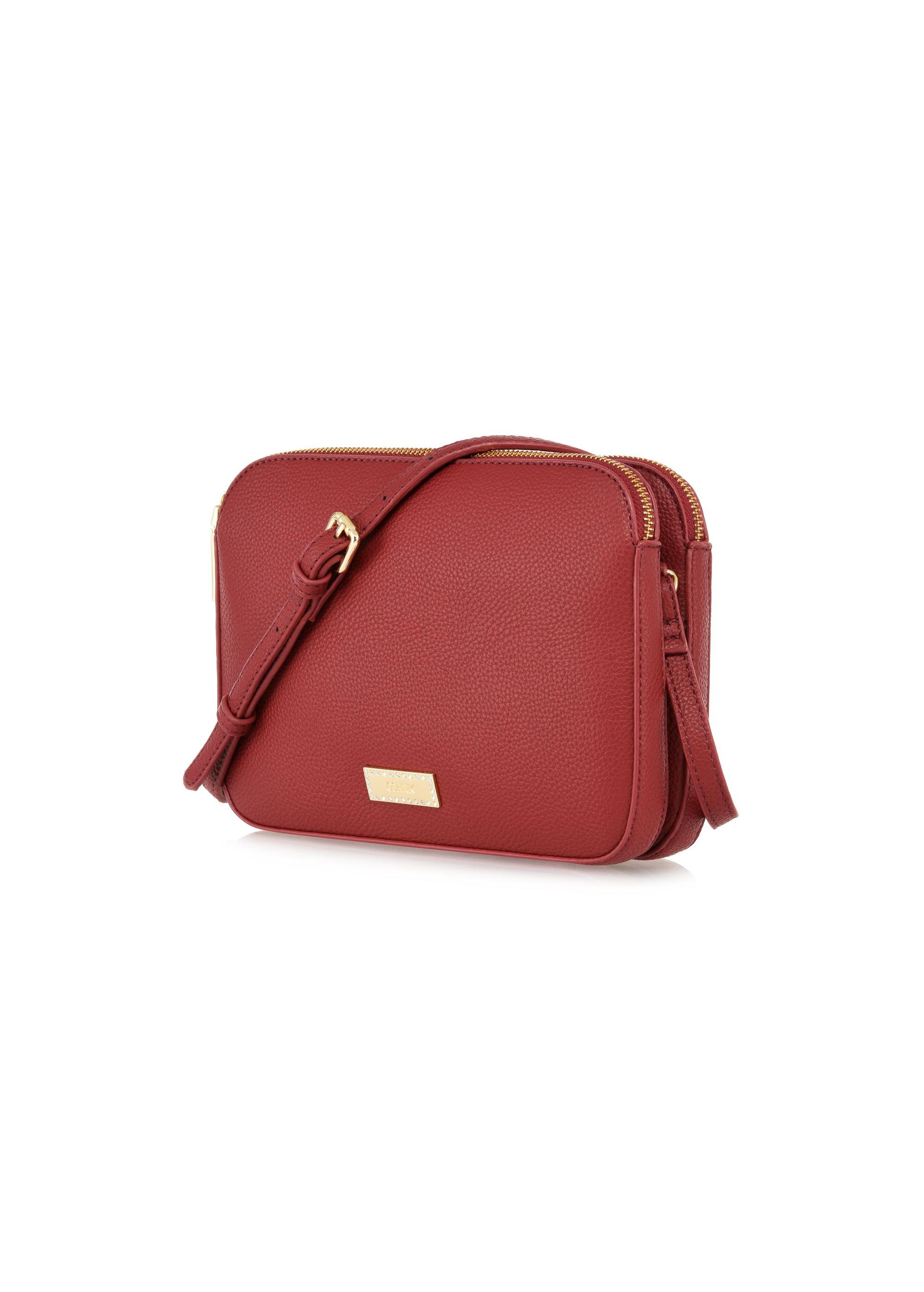 Burgundy women's handbag TOREC-0205D-49(Z24)-02