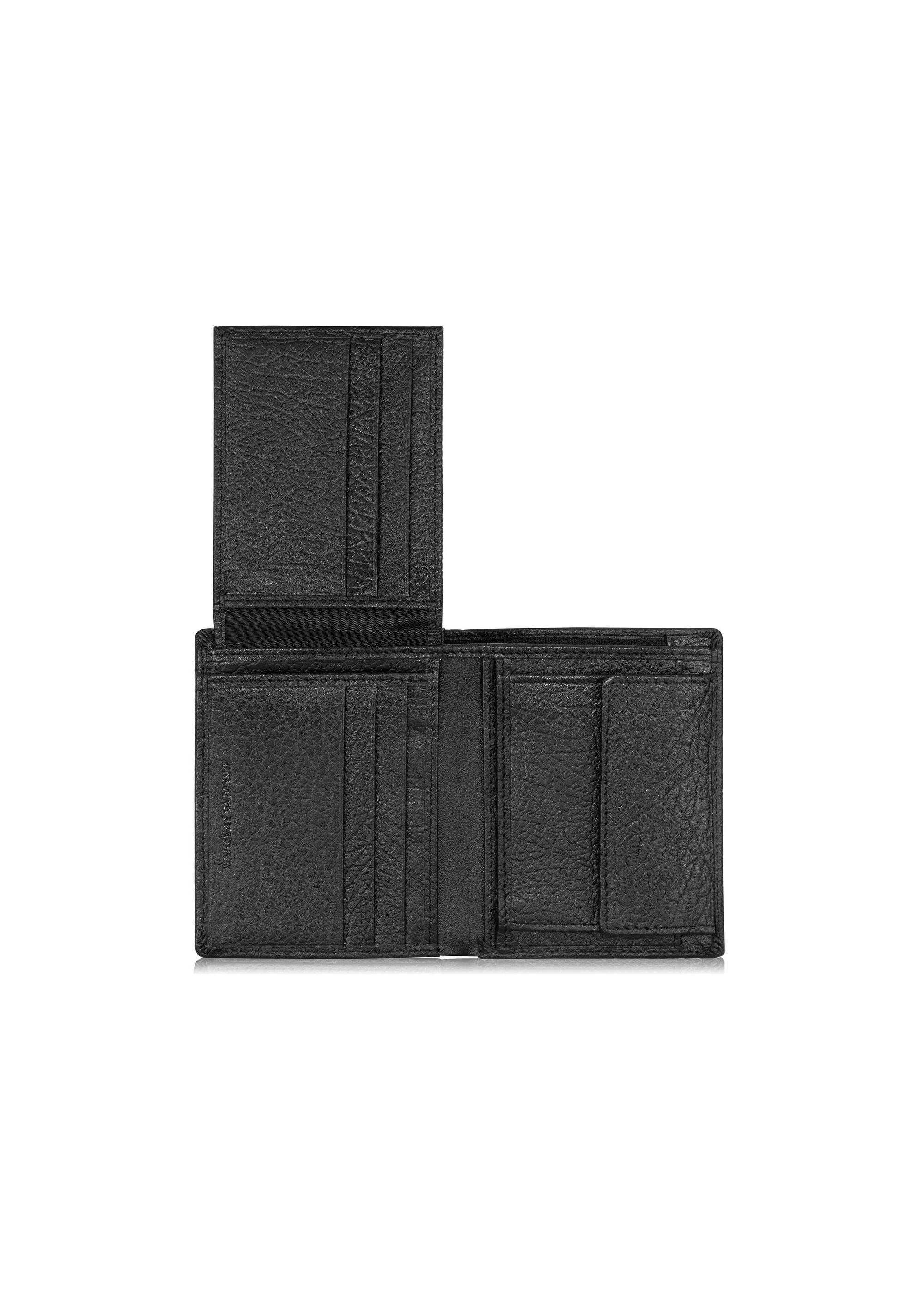 Men's pea leather wallet PORMS-0535-99(W24)-05