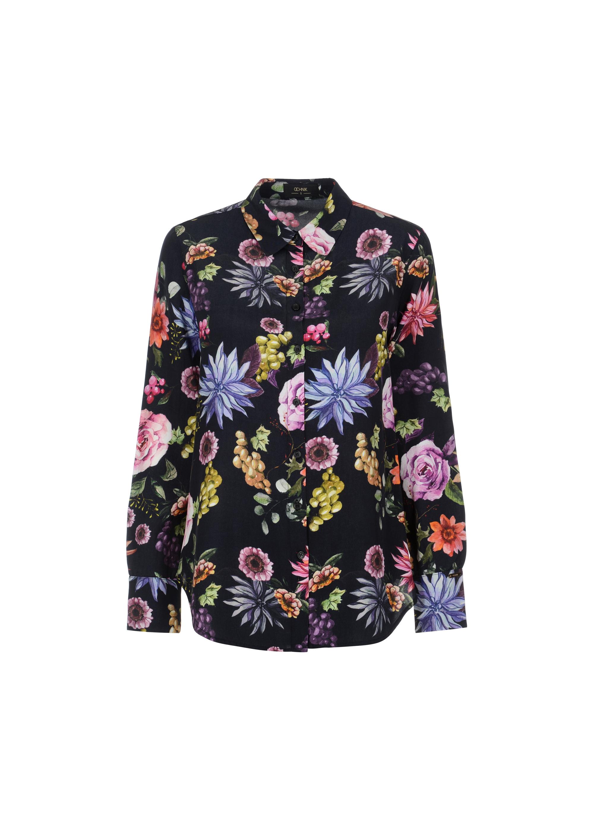 Lightweight floral shirt for women KOSDT-0148-98(Z23)-03