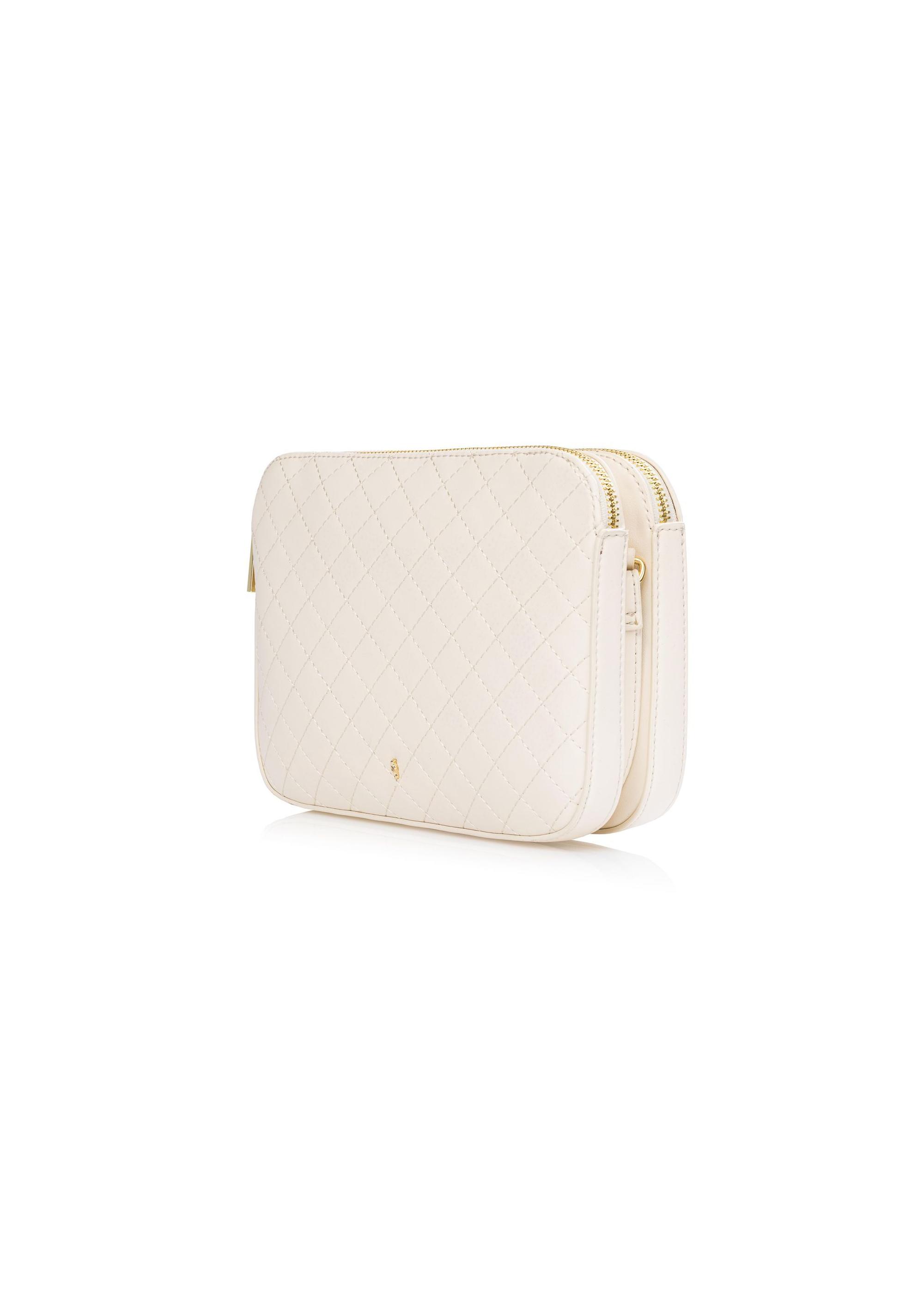 Cream quilted handbag for women TOREC-0205C-12(W24)-02