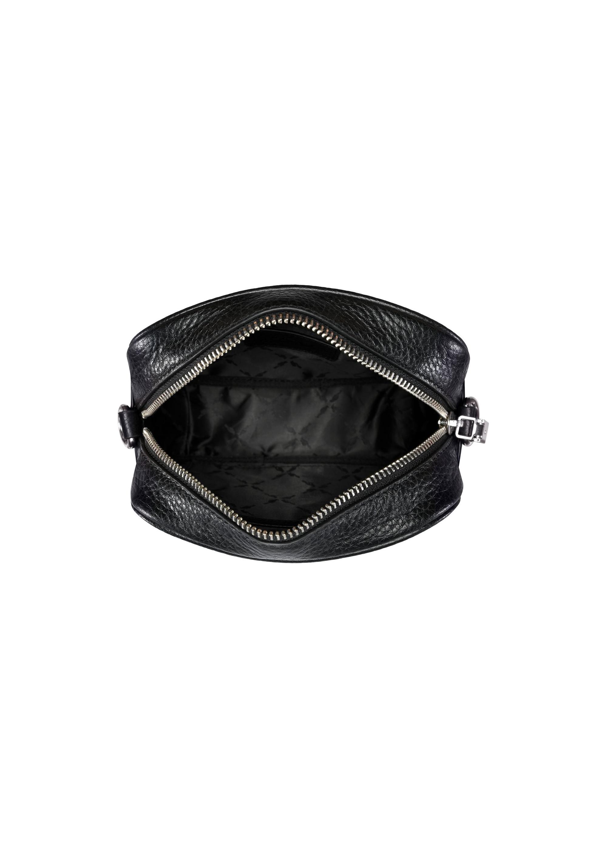 Small black leather handbag TORES-1078-99(W25)-05