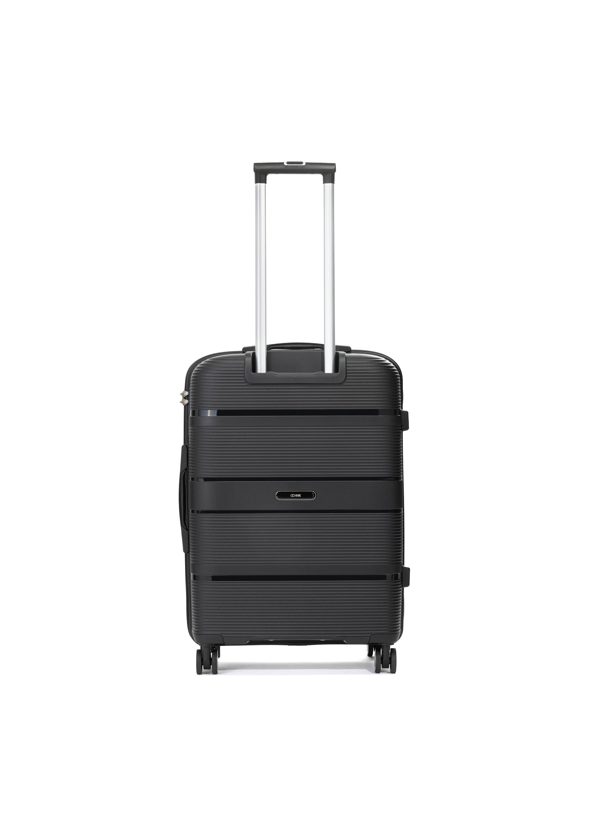 Medium suitcase on wheels WALPP-0022-99-24(W25)-03