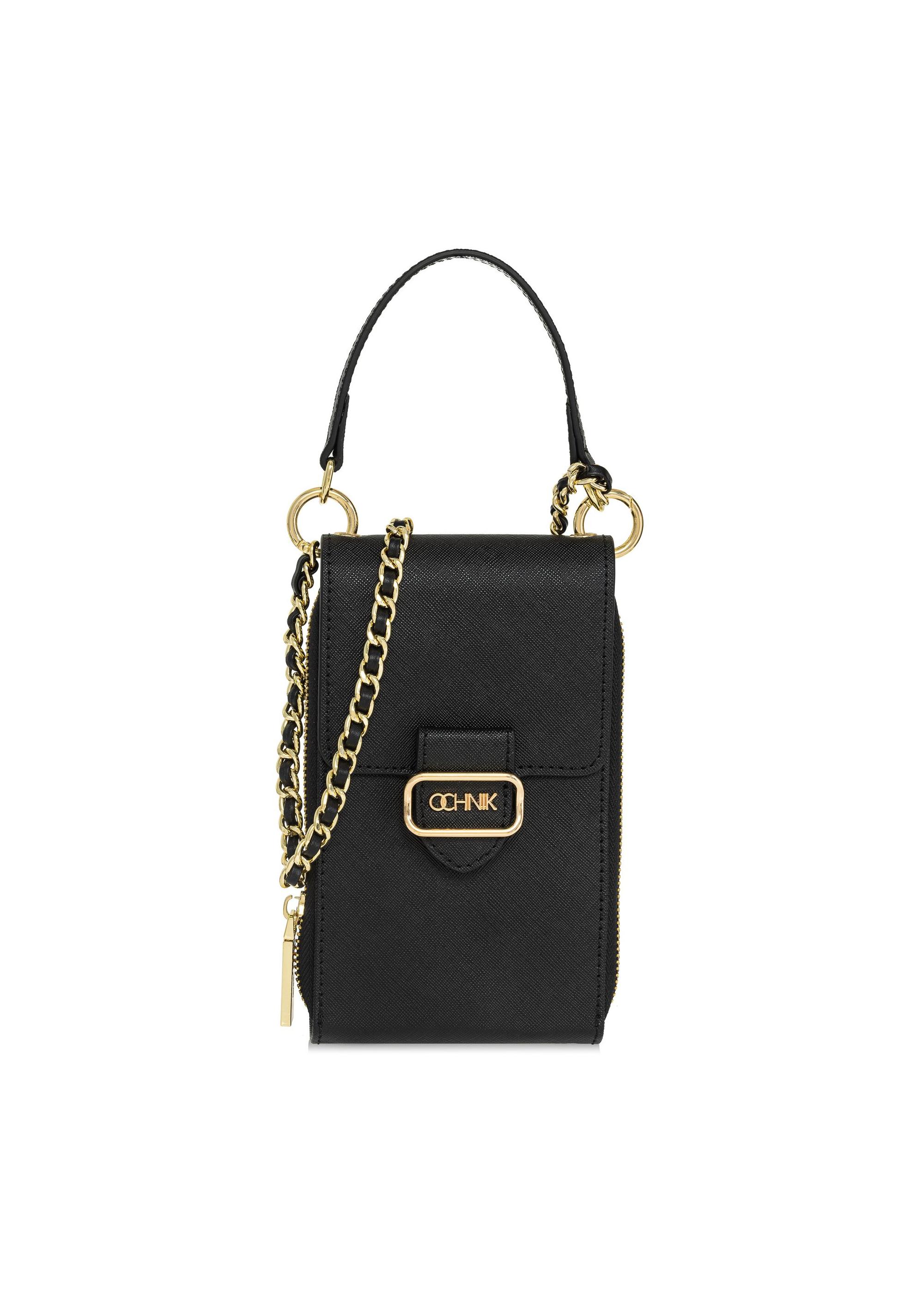 Black women's bag on a chain TOREC-1010-99(W25)-01