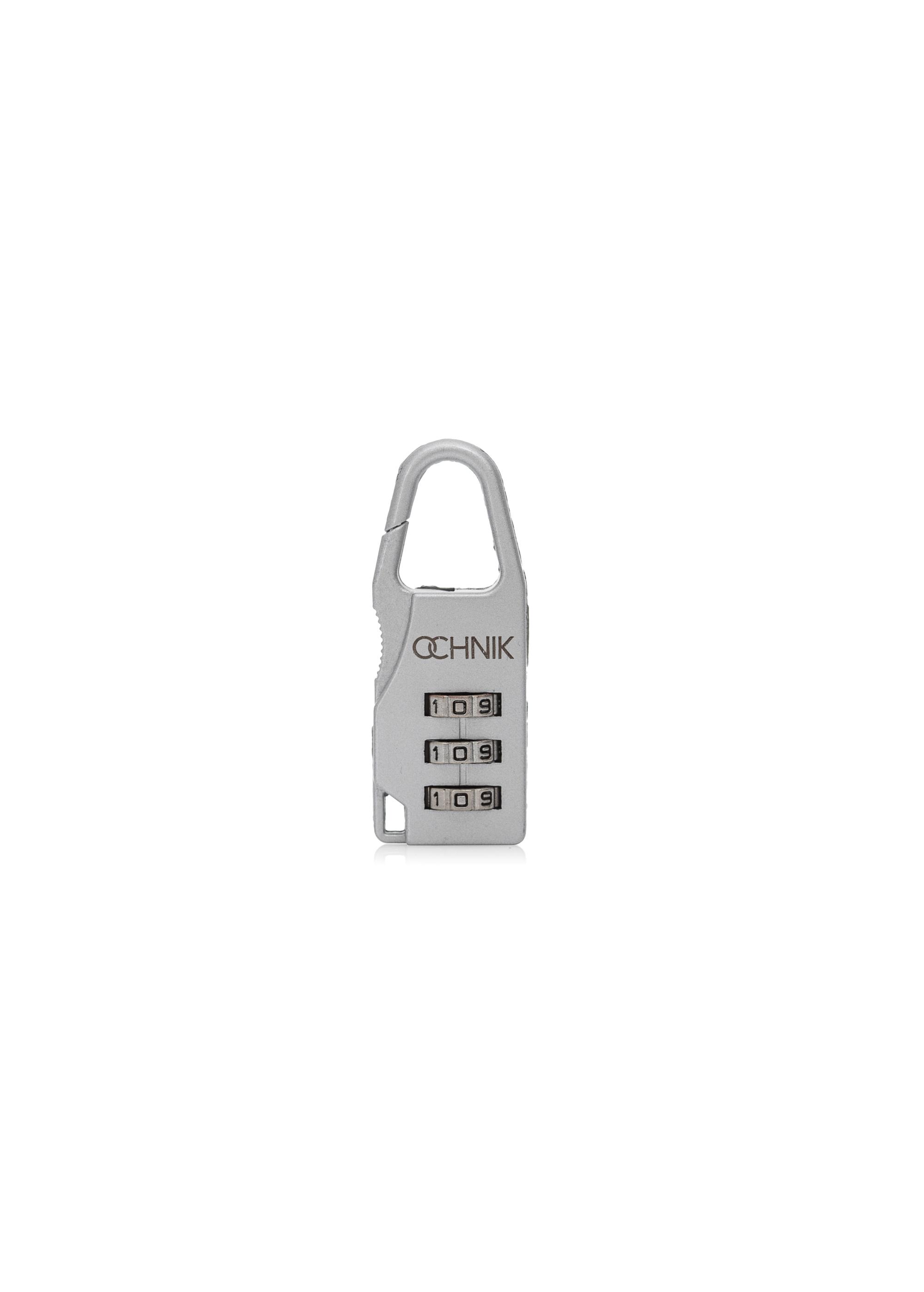 Silver luggage lock AW-004-0012-92(W24)-01