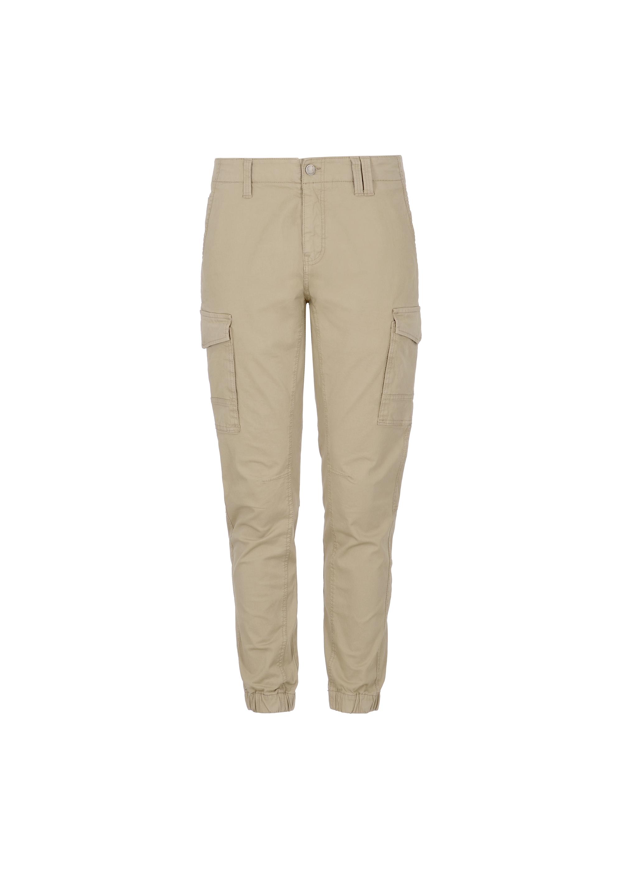 Beige men's cargo pants SPOMT-0091-24(Z23)-05