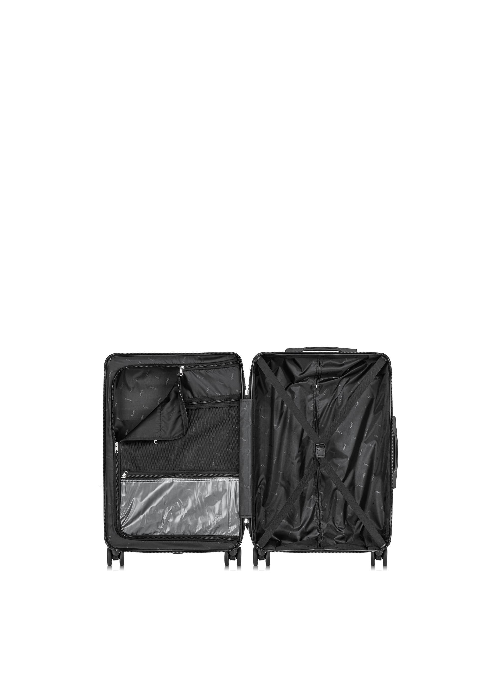 Medium suitcase on wheels WALAB-0070-99-24(W24)-04