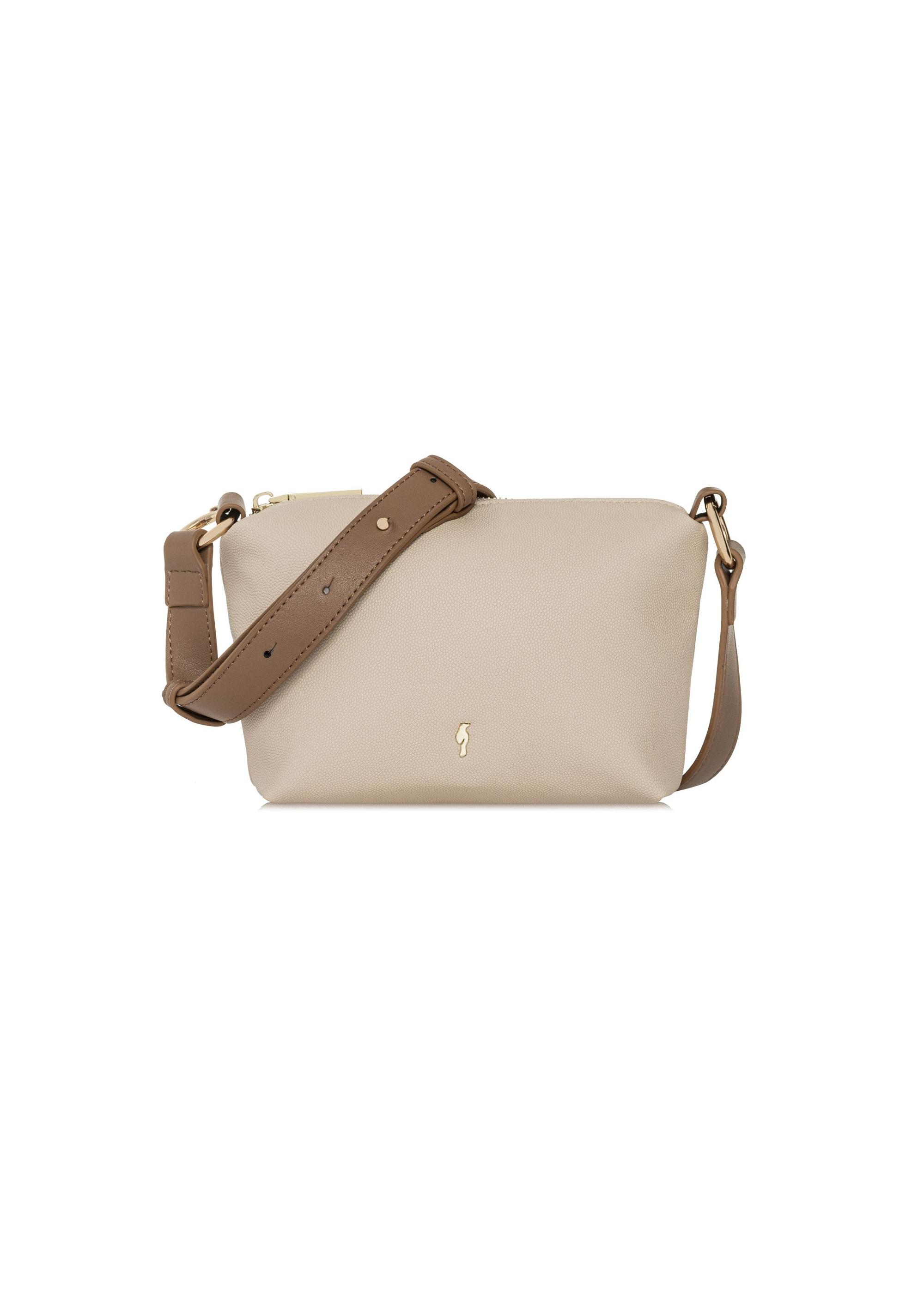 Small beige women's handbag TOREC-0882A-12(W25)-01