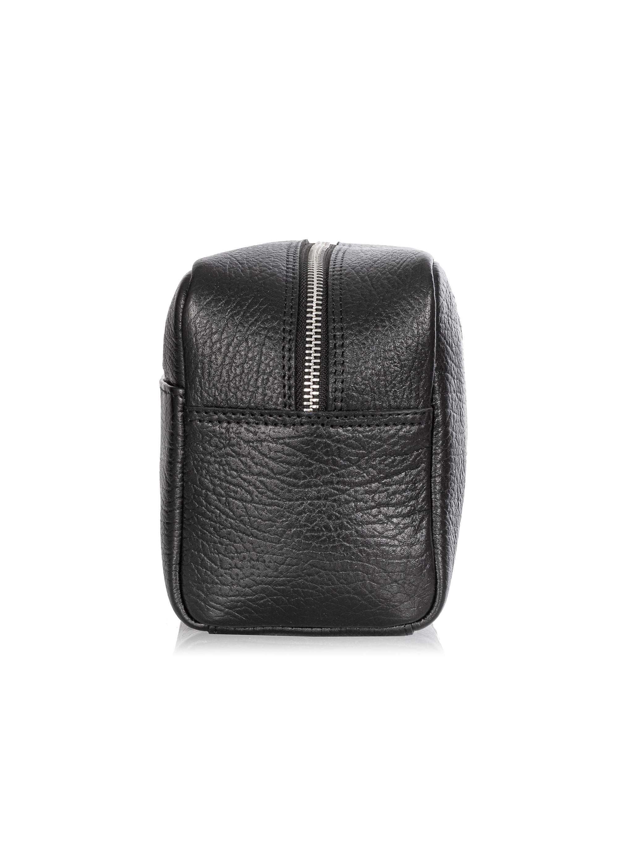 Men's leather cosmetic bag with logo TORMS-0298-99(W24)-03