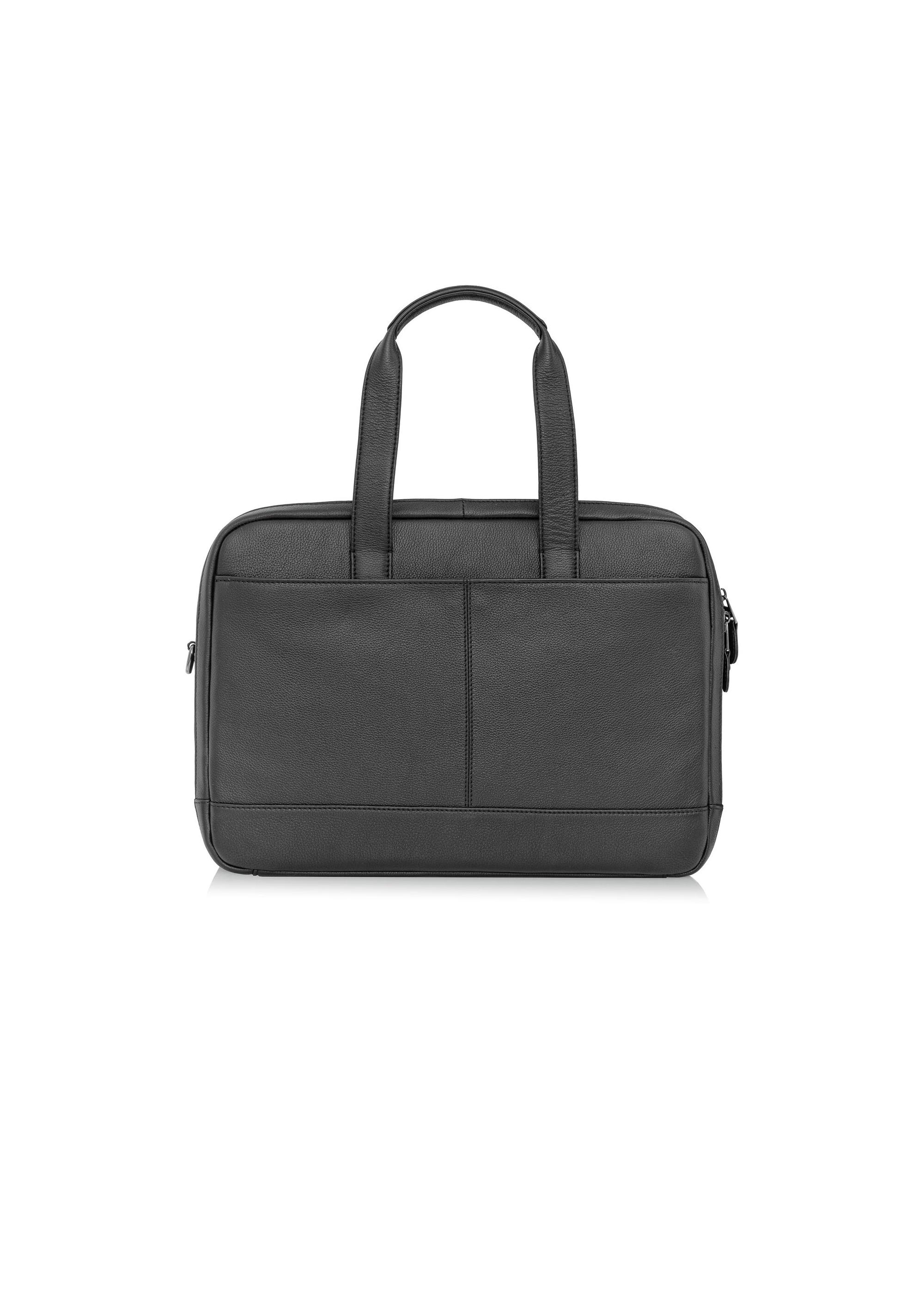 Black leather men's bag TORMS-0020R-99(W25)-05