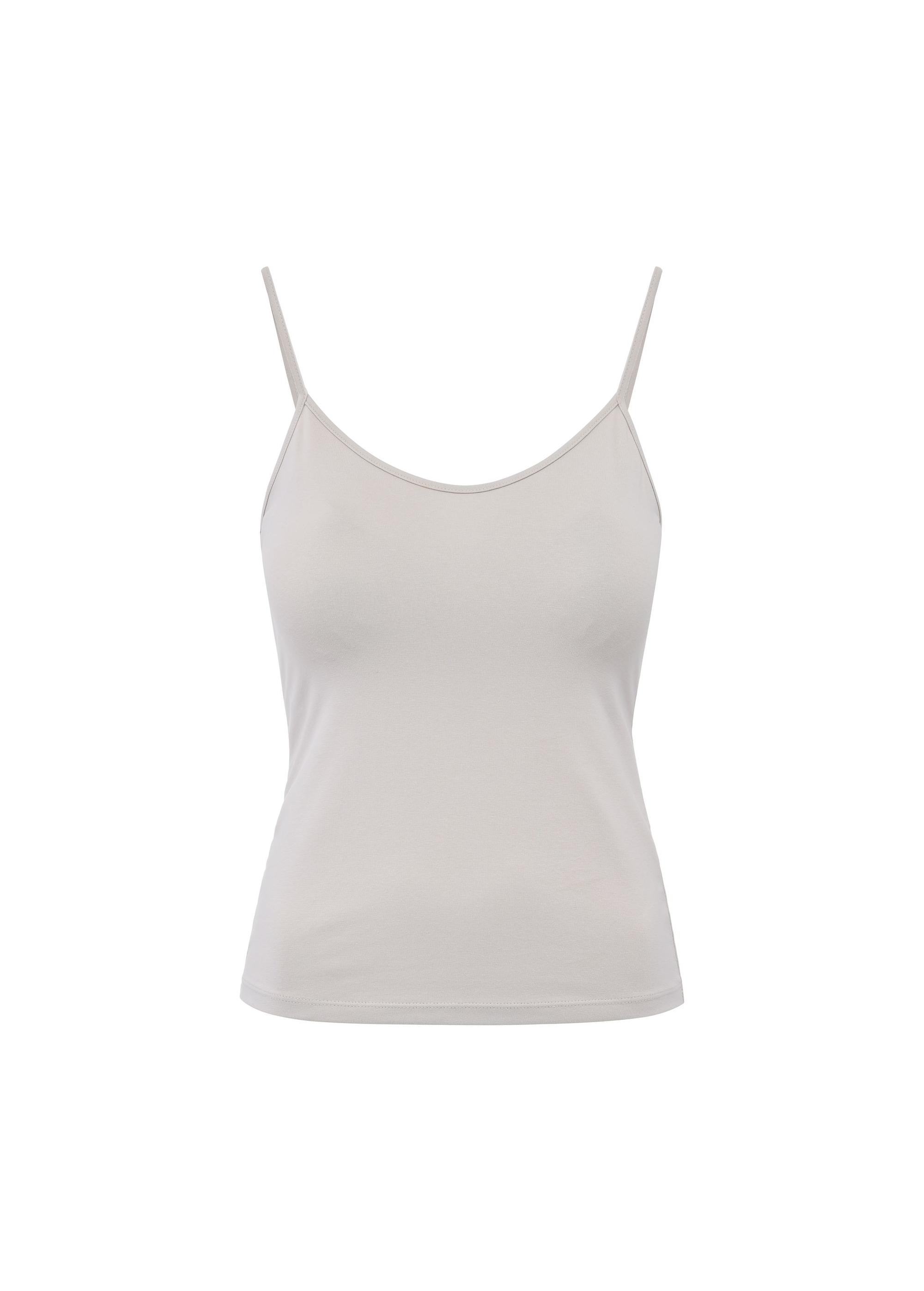 Beige women's camisole BLUDT-0175-80(Z24) pic. 3