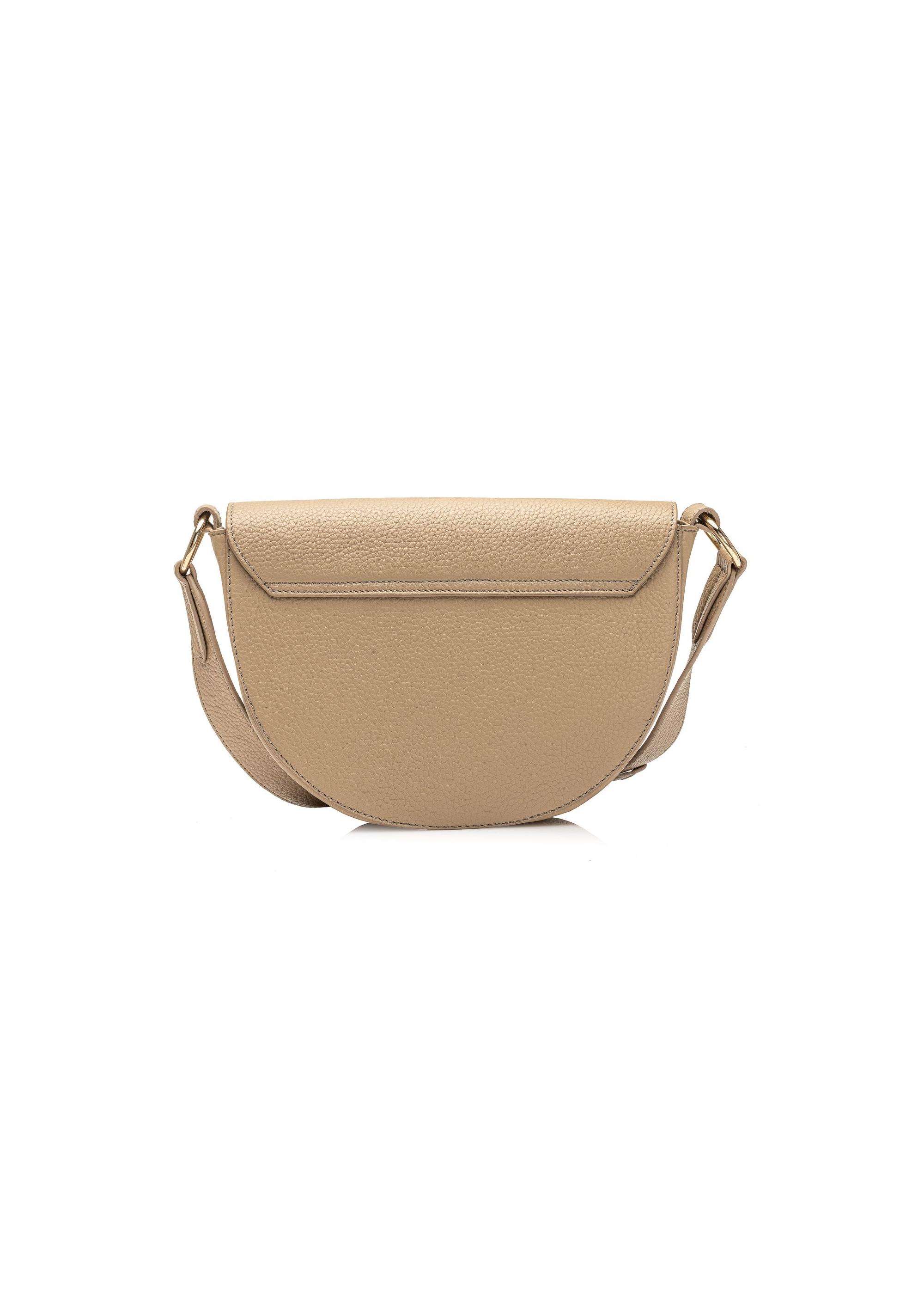 Light beige leather women's handbag TORES-0895C-80(W25)-04