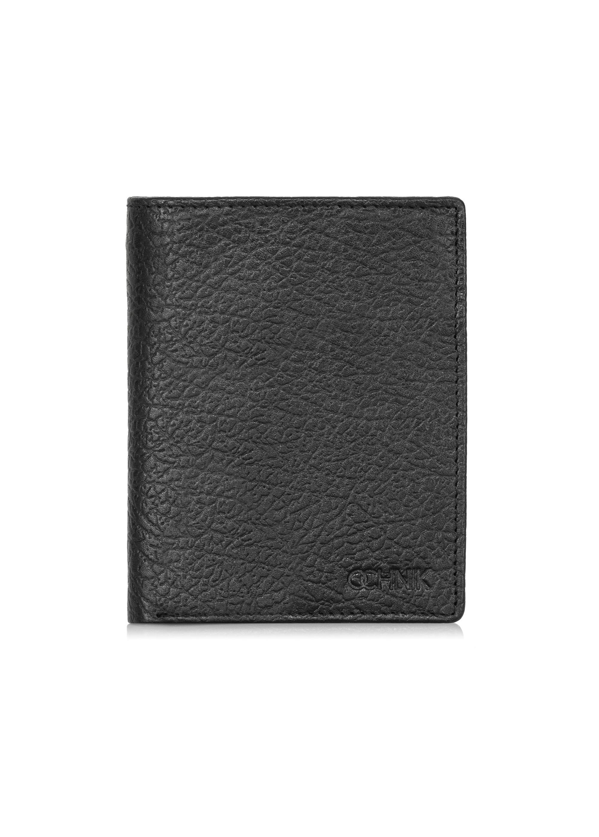 Men's pea leather wallet PORMS-0535-99(W24)-01