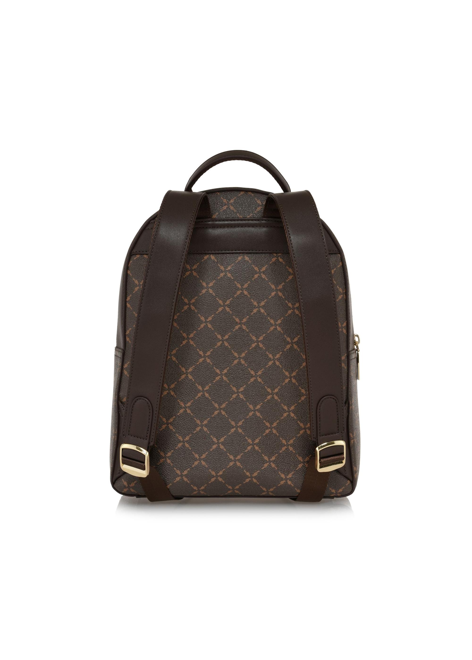 Women's backpack with monogram TOREC-0980-89(Z24)-04