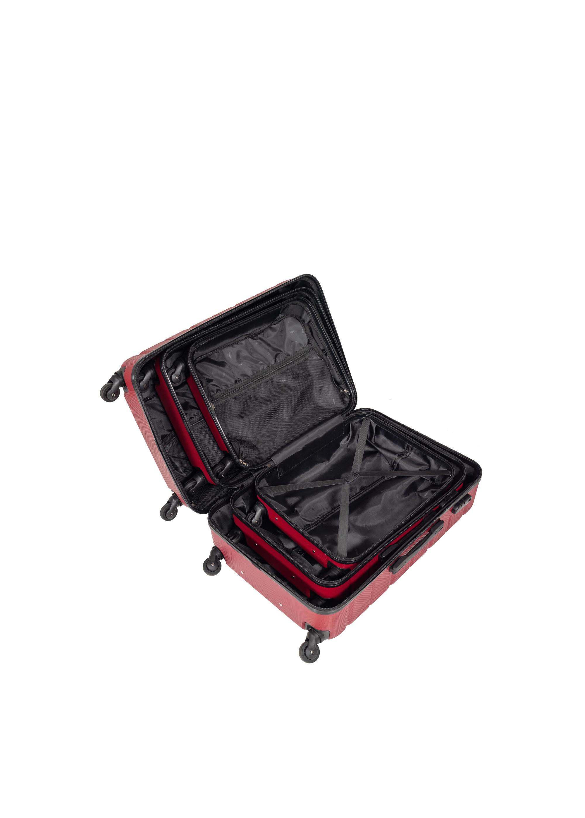 Small suitcase on wheels WALAB-0067-49-19(W24)-05