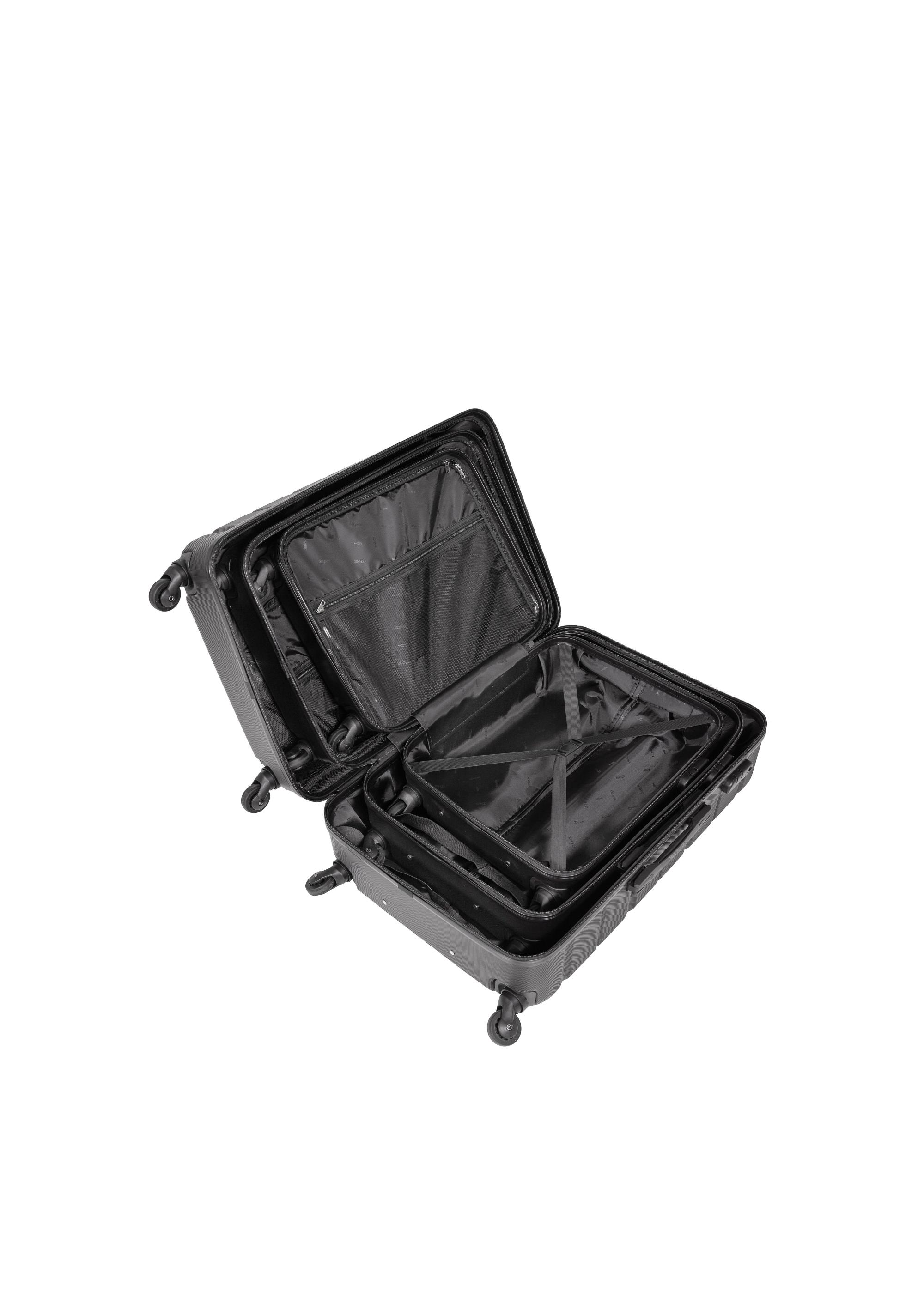 Medium suitcase on wheels WALAB-0067-99-24(W24)-06