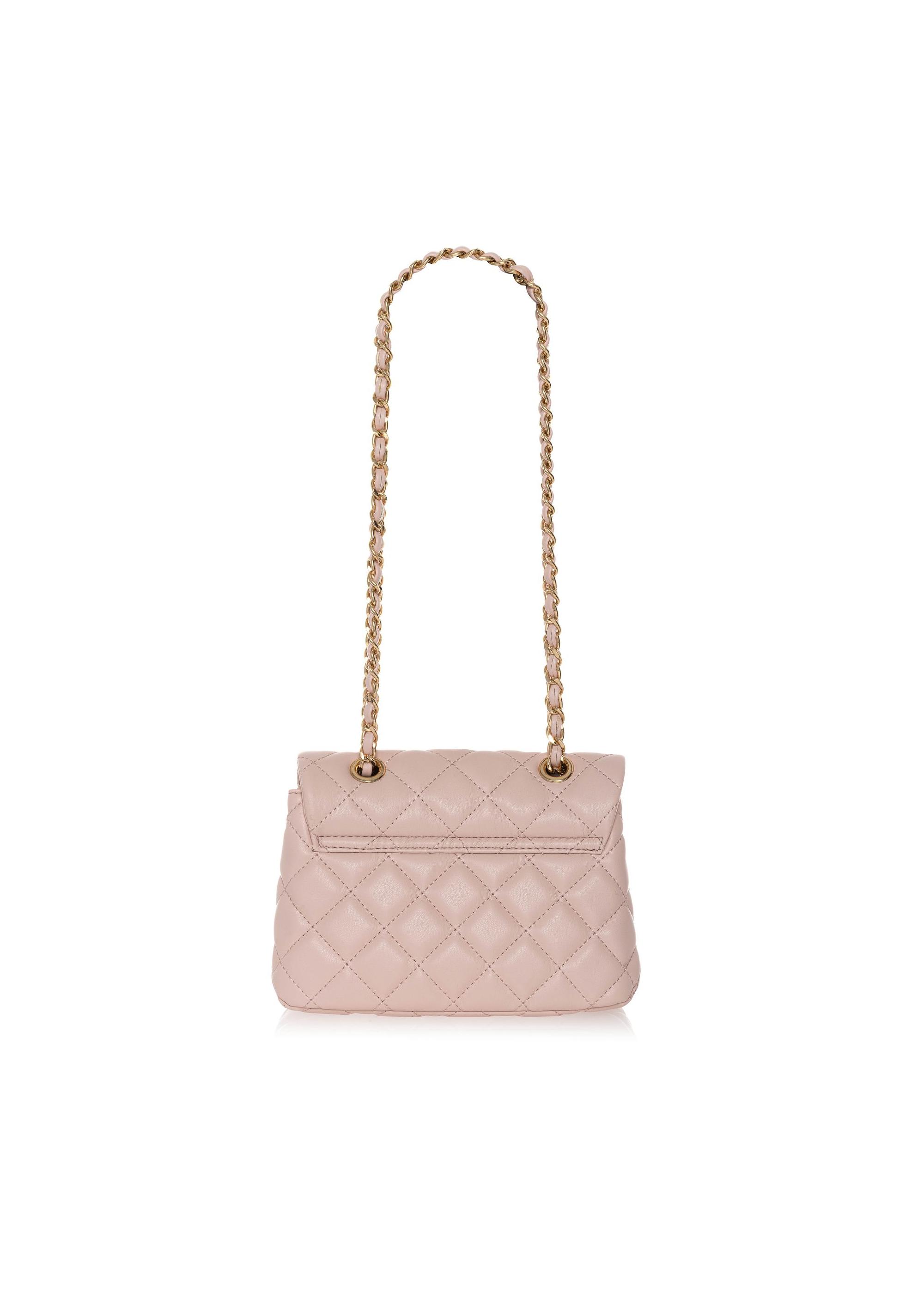 Pink quilted women's handbag TOREC-0932B-34(W25)-03