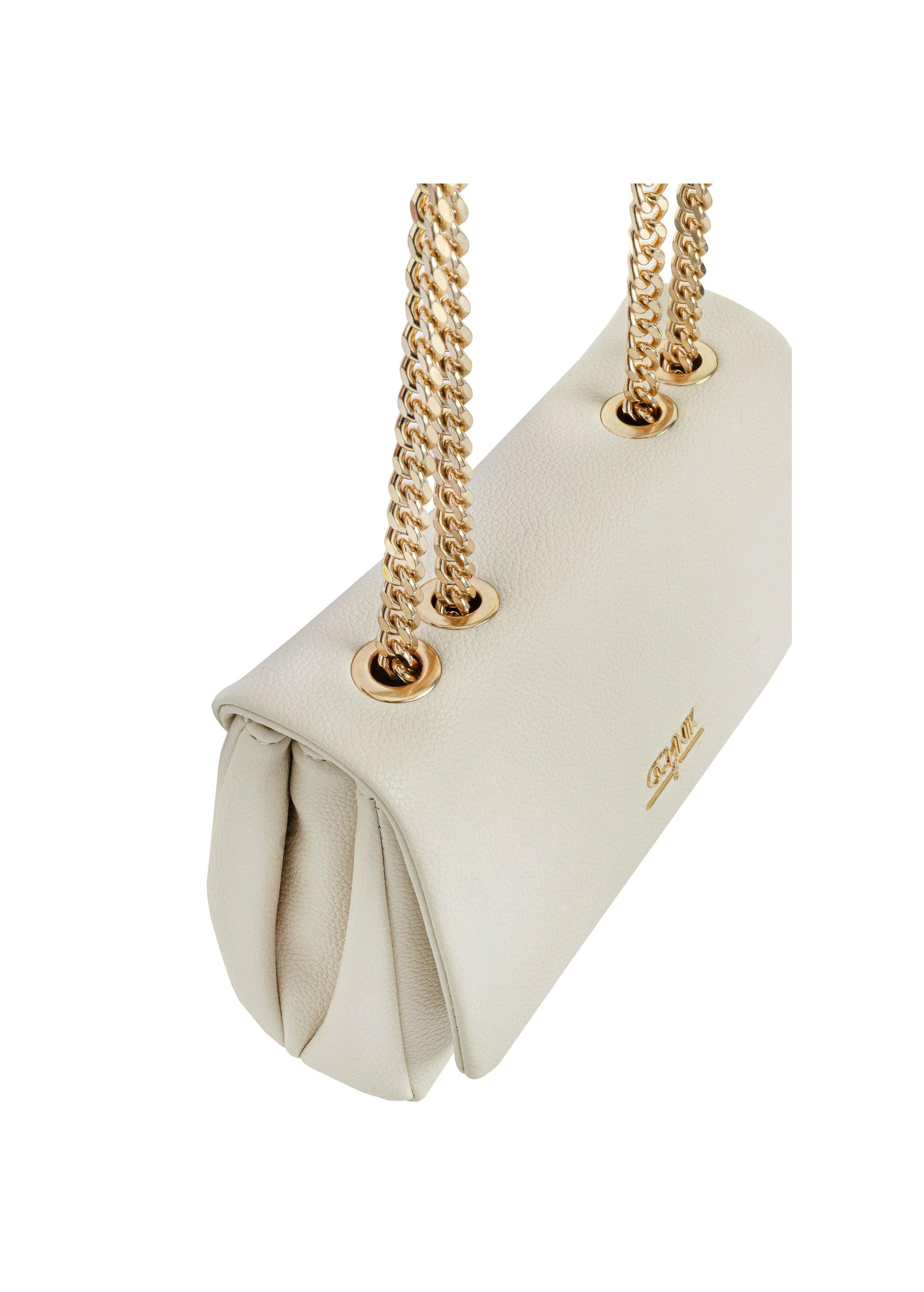 Cream small bag with chain TOREC-1005-12(W25)-06