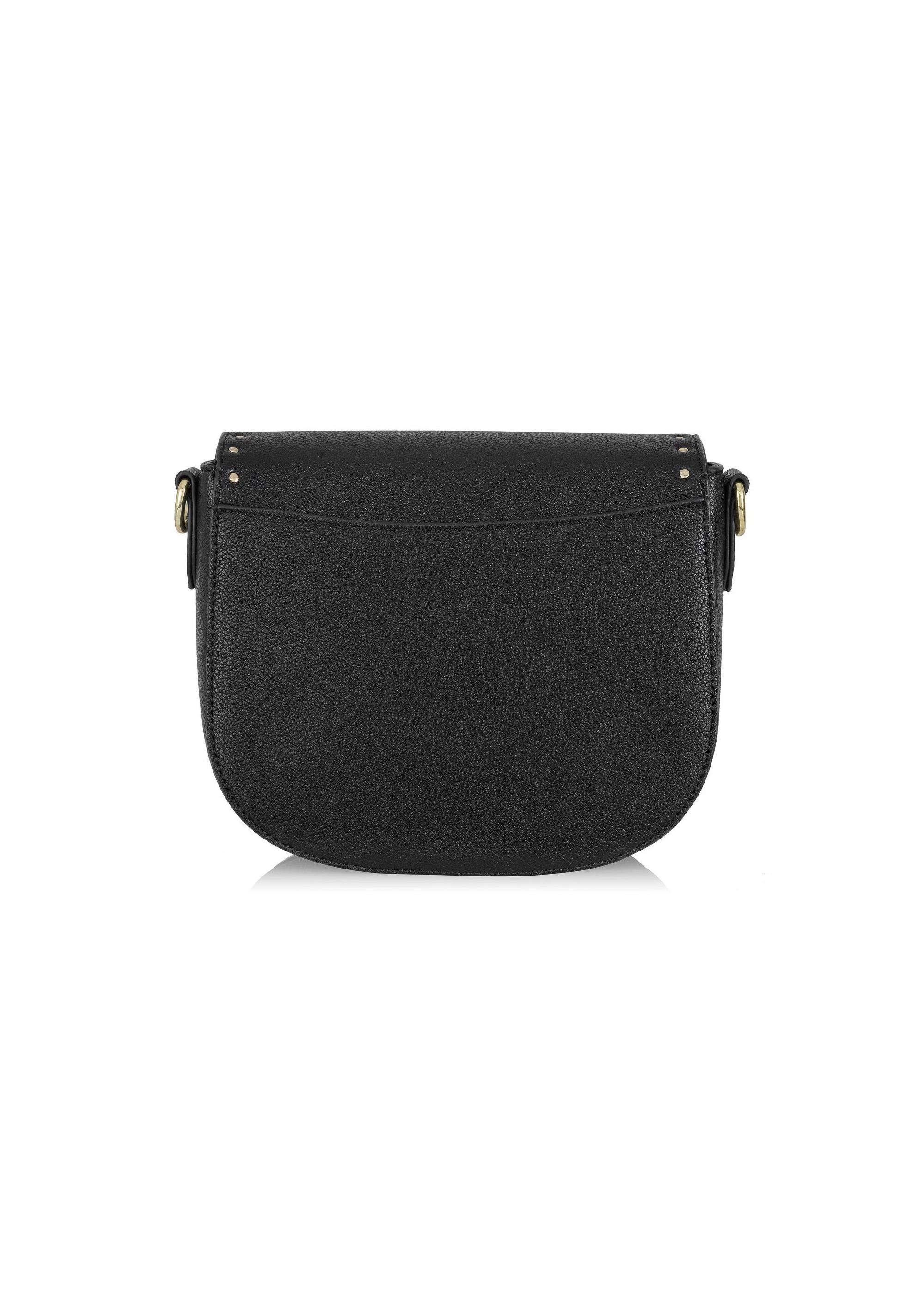 Women's small black mailbag TOREC-0880-99(W24)-04