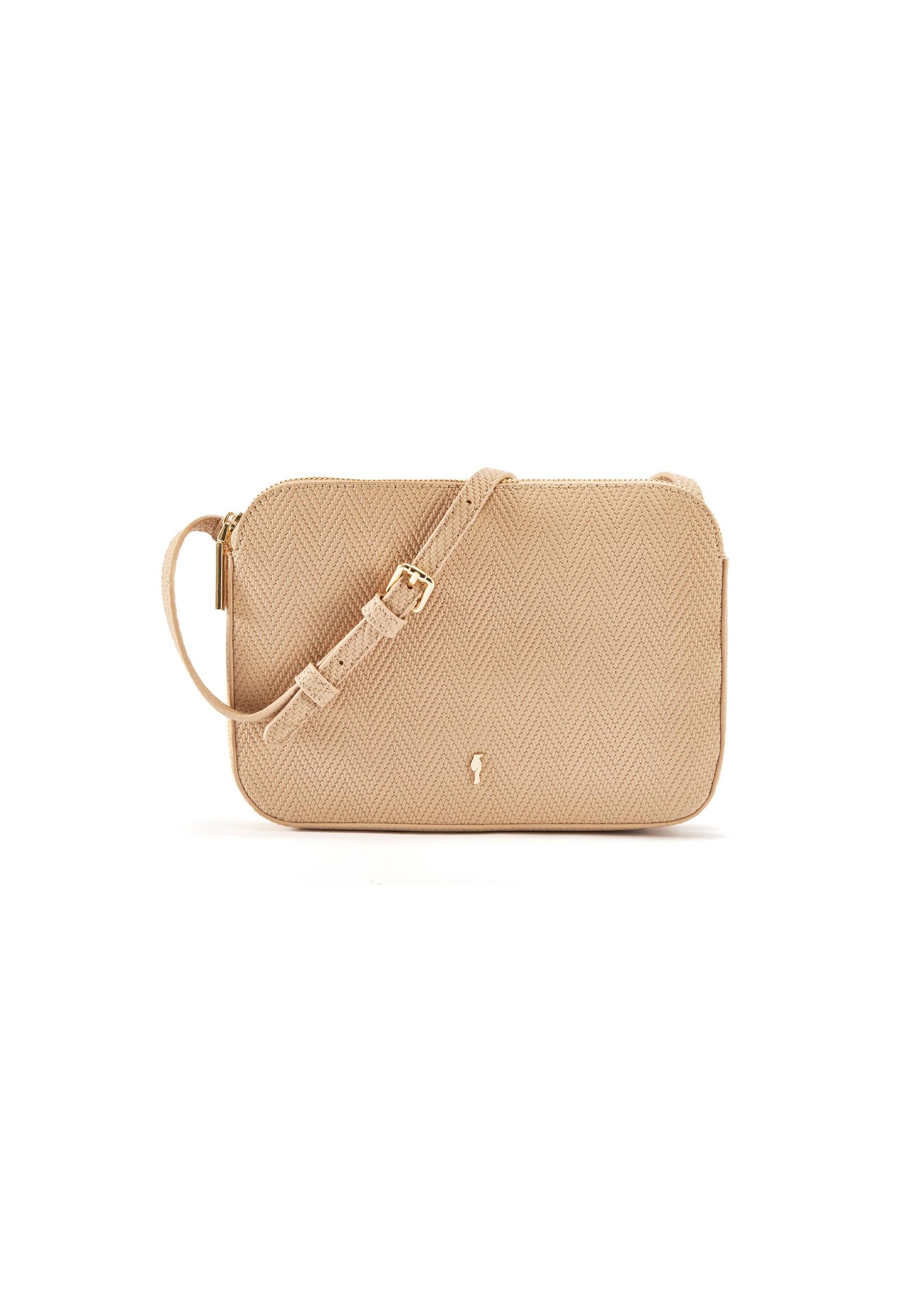 Beige women's shoulder bag TOREC-0205E-80(W25)-01