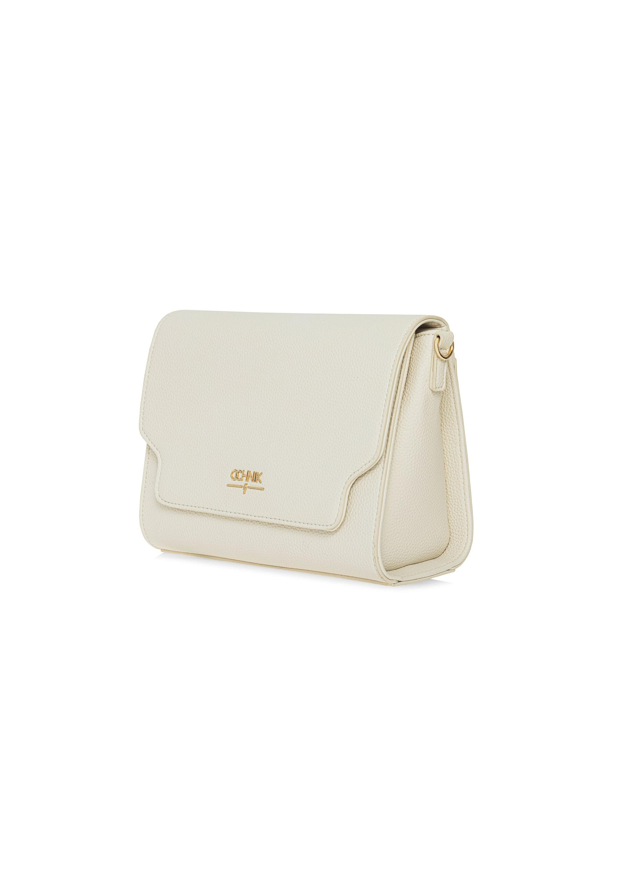 Cream women's messenger bag TOREC-0899A-12(W25)-02