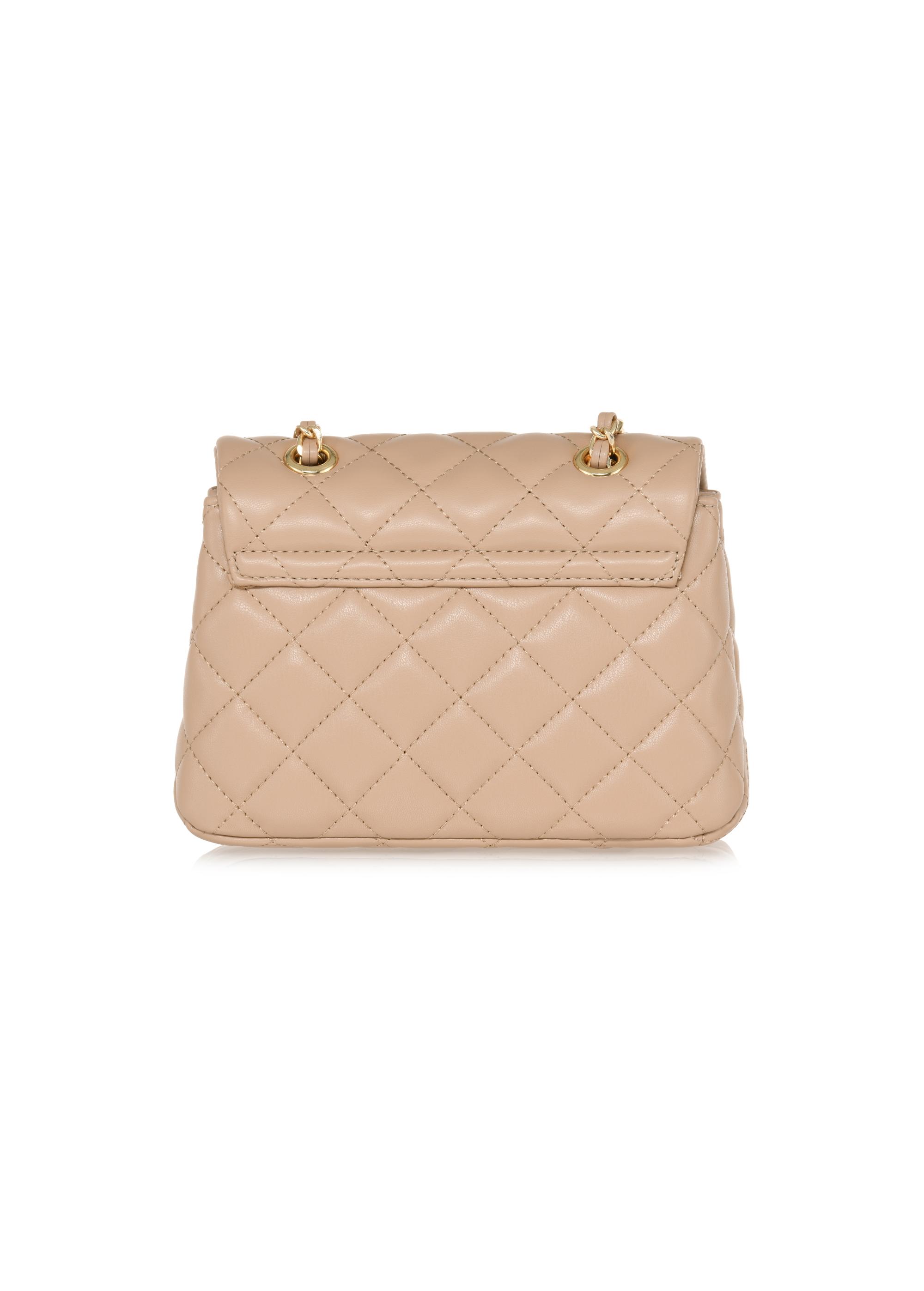 Beige quilted chain handbag TOREC-0932-81(W24)-03