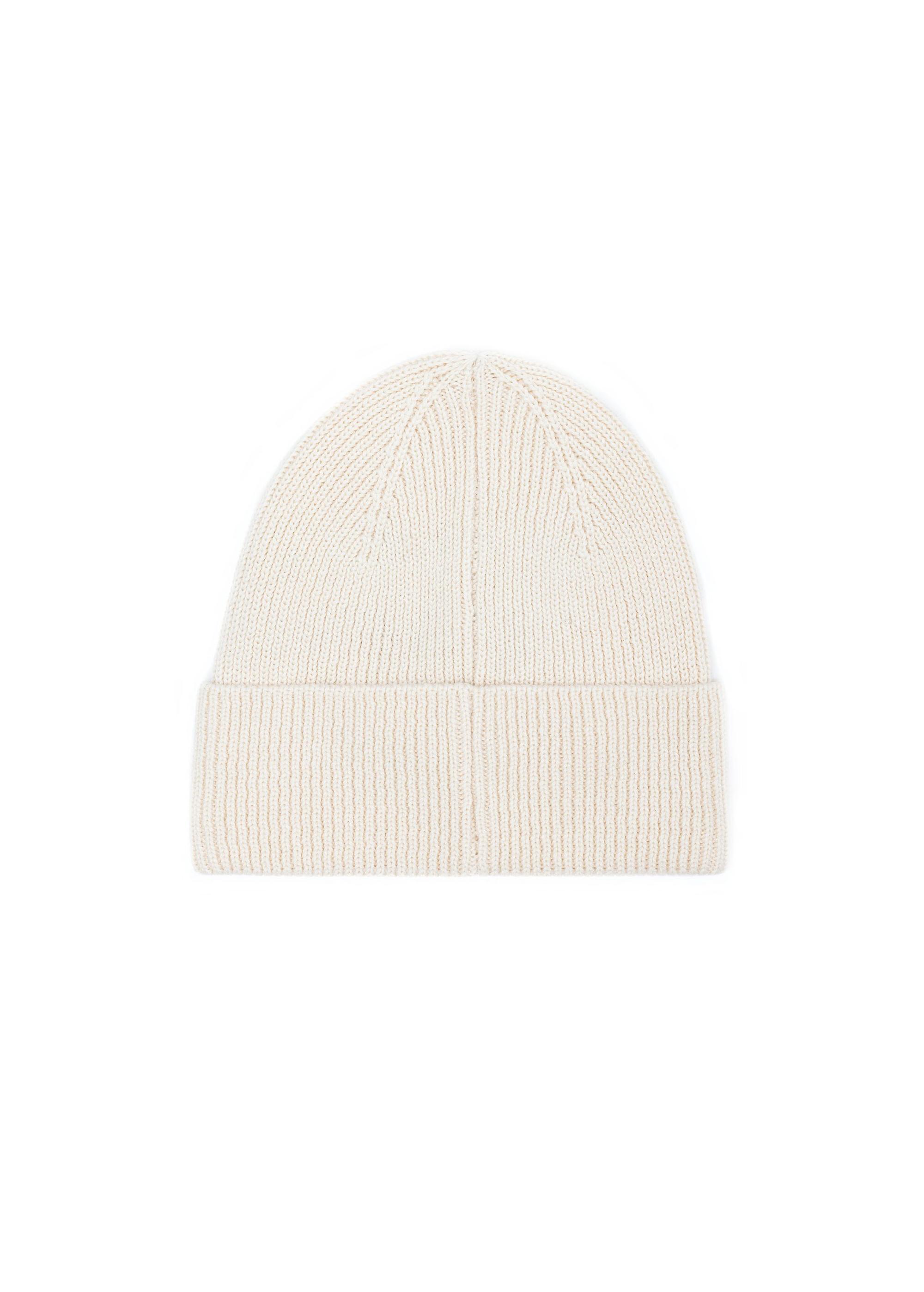 Classic cream women's winter hat CZADT-0178-81(Z24)-02