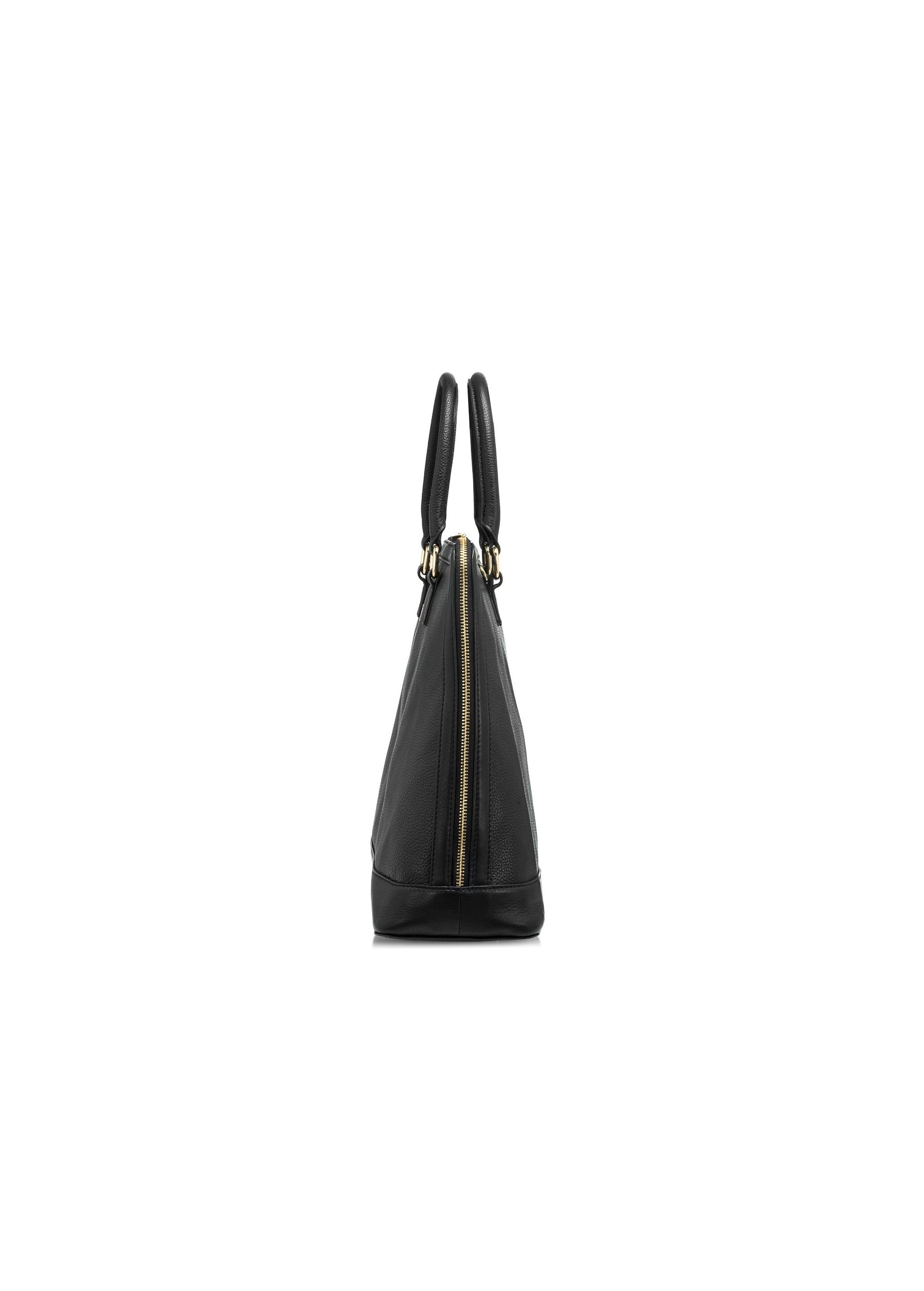 Black elegant leather women's bag TORES-1094-99(W25)-03