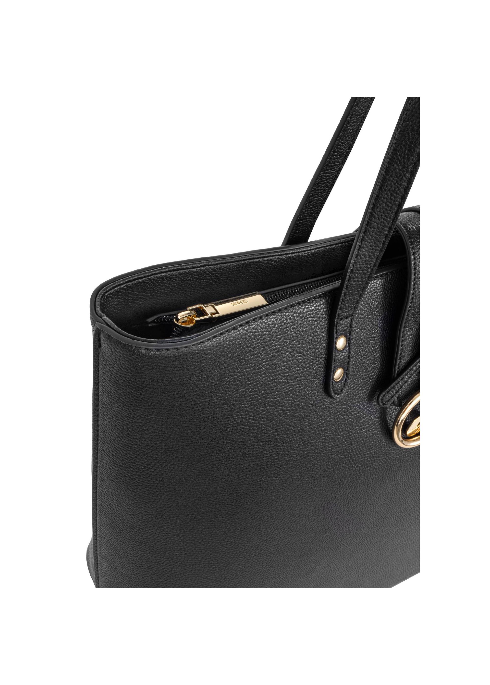 Black women's shopper bag TOREC-0937A-99(W25)-06