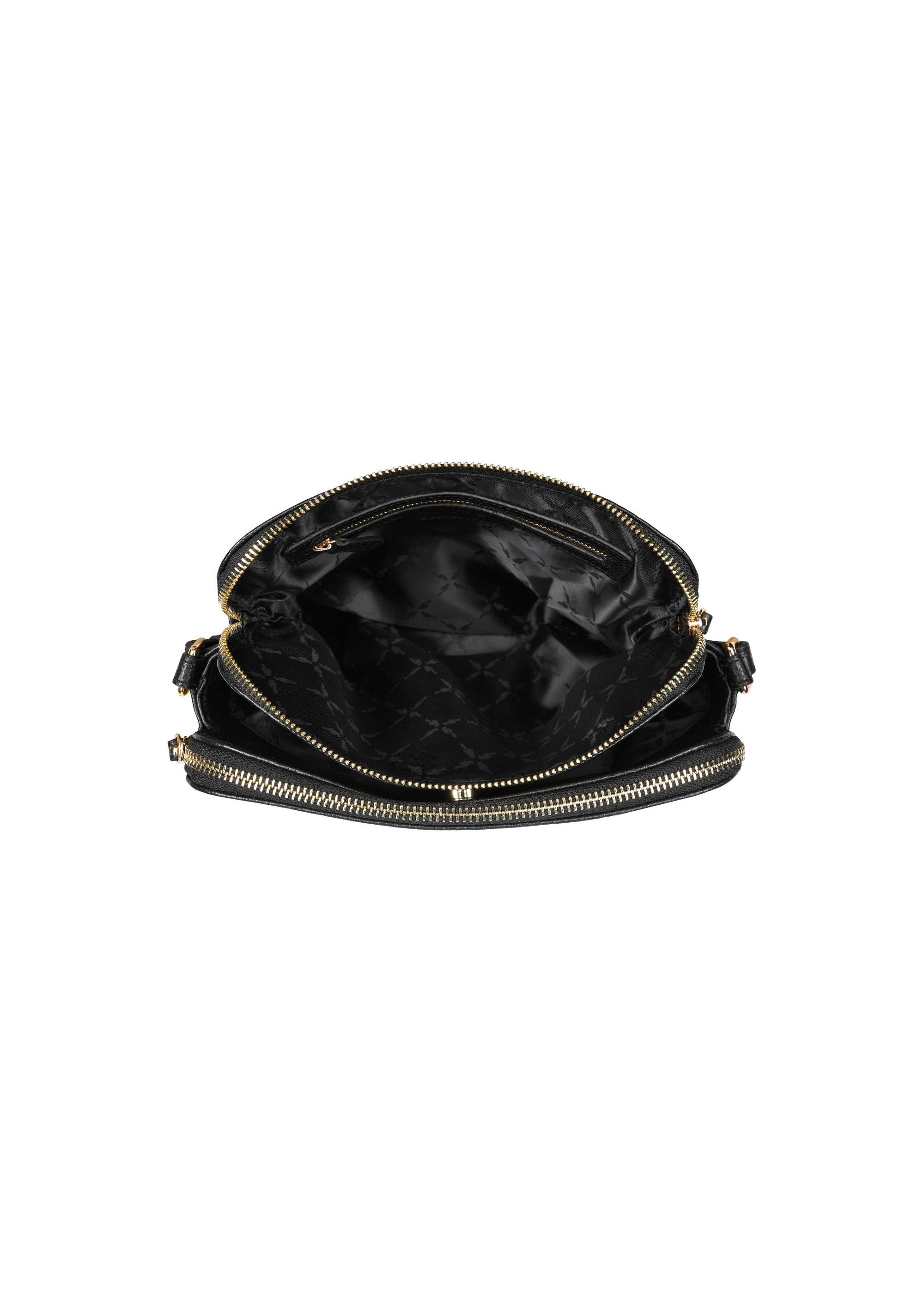 Women's black leather bag TORES-1056-99(Z24-05