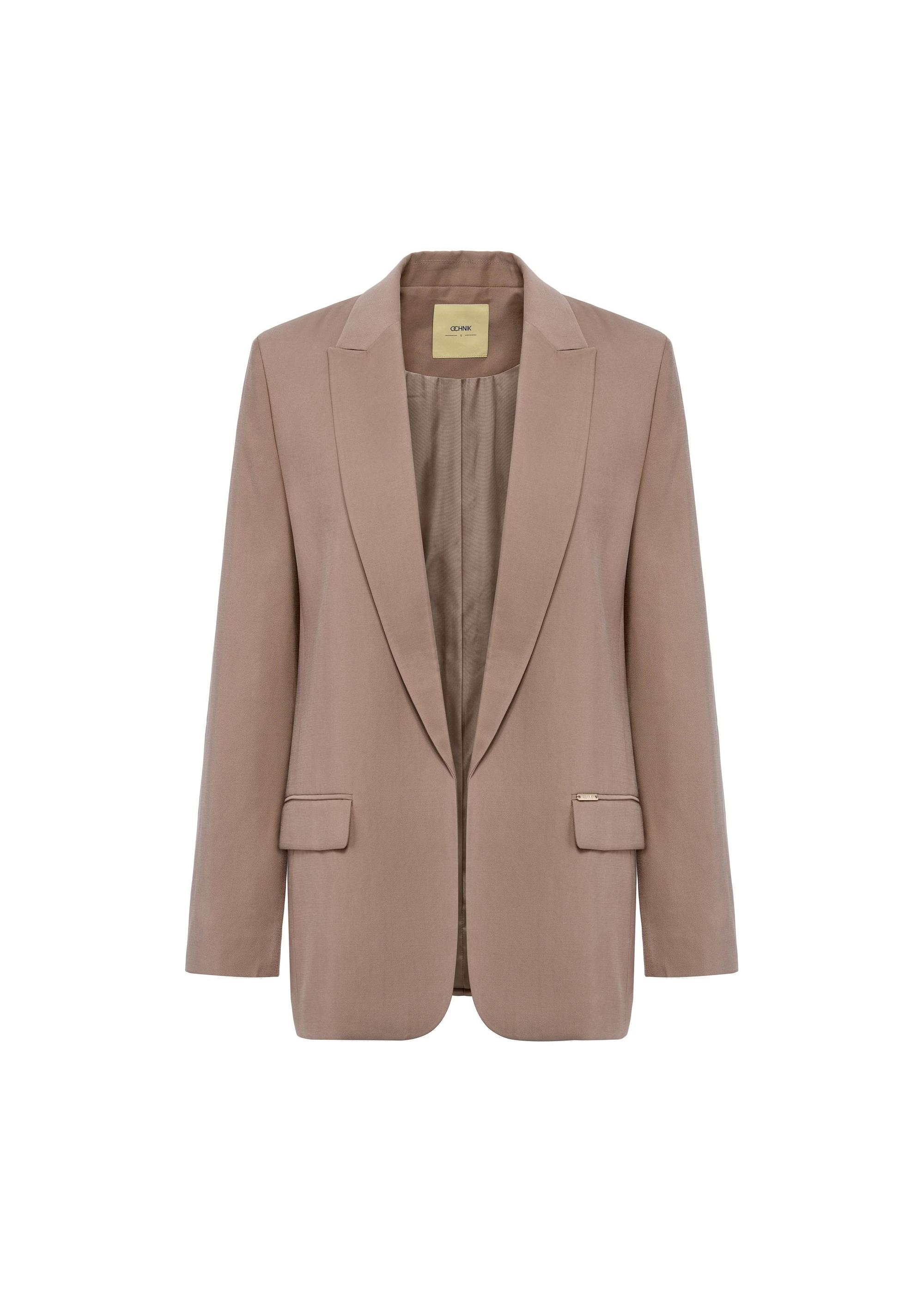 Women's camel jacket ZAKDT-0031-83(W25)-04