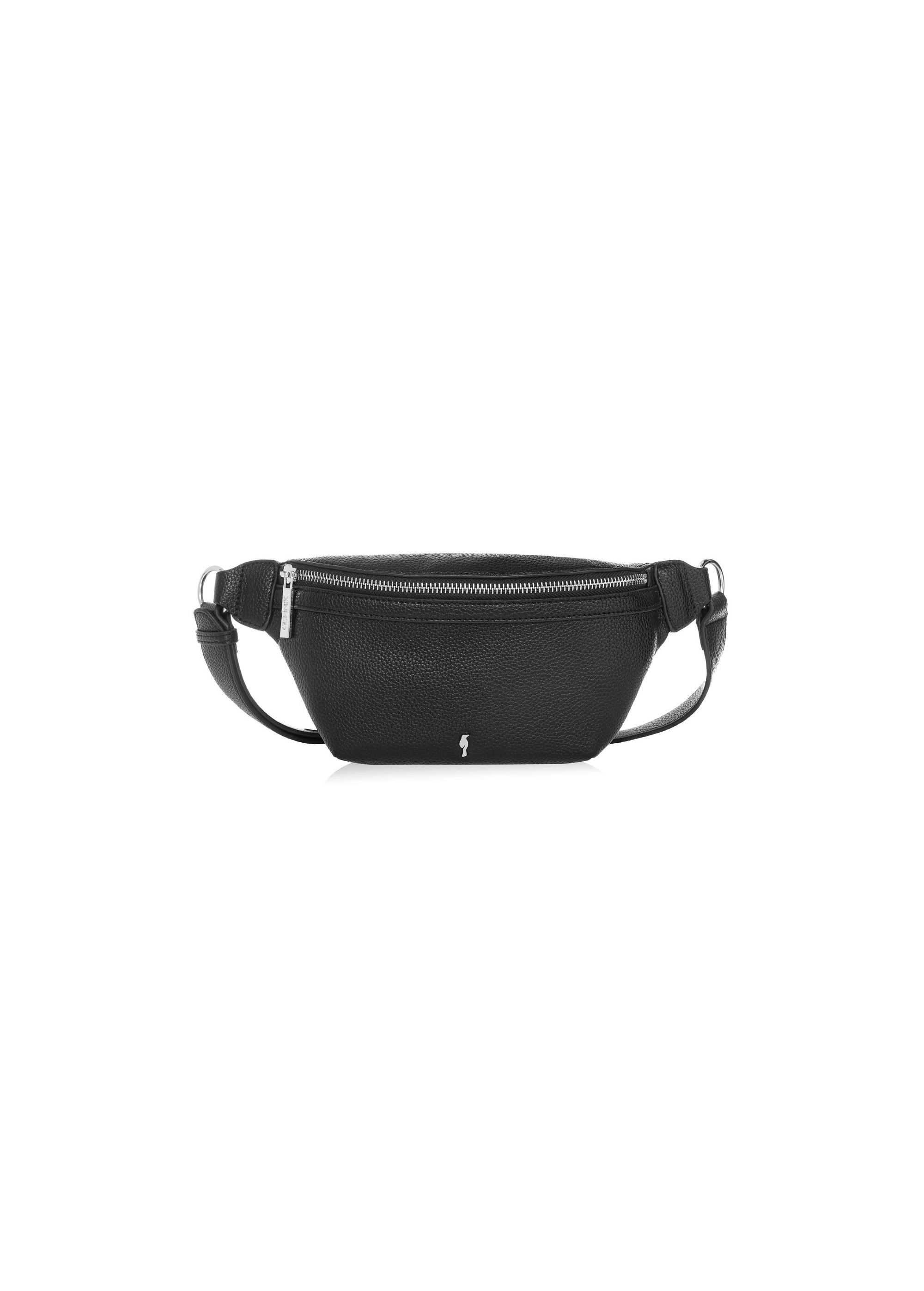 Black women's waist bag TOREC-1001-99(W25)-01