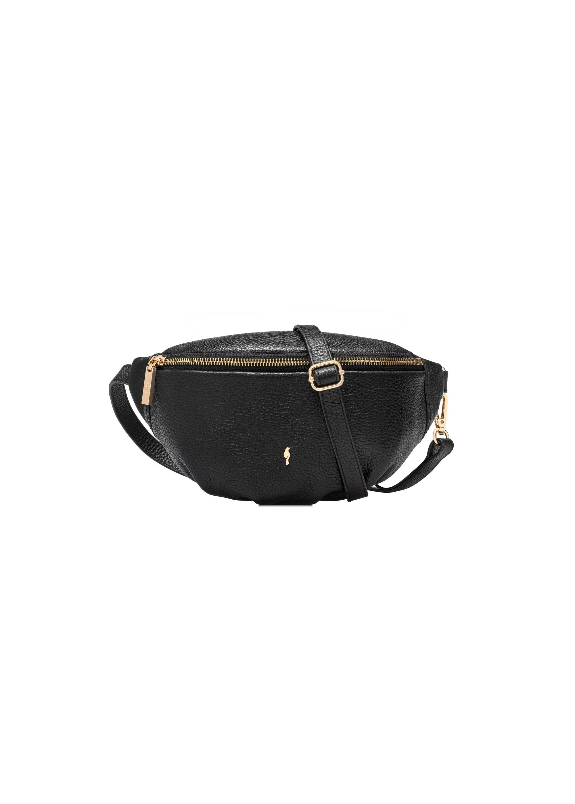 Black leather women's bag TORES-0894C-99(W25)-01