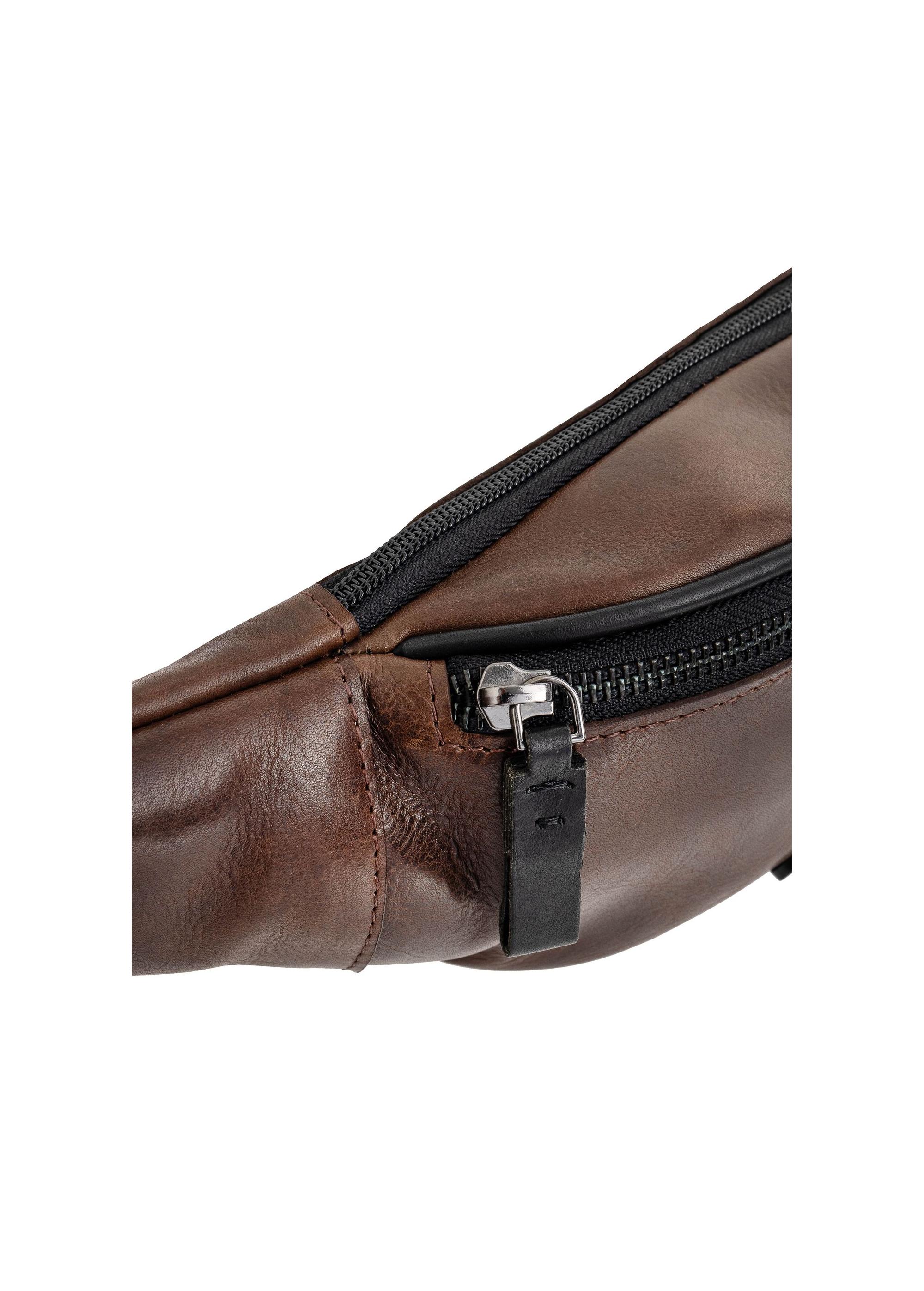 Brown leather men's bag TORMS-0107B-79(Z24)-05