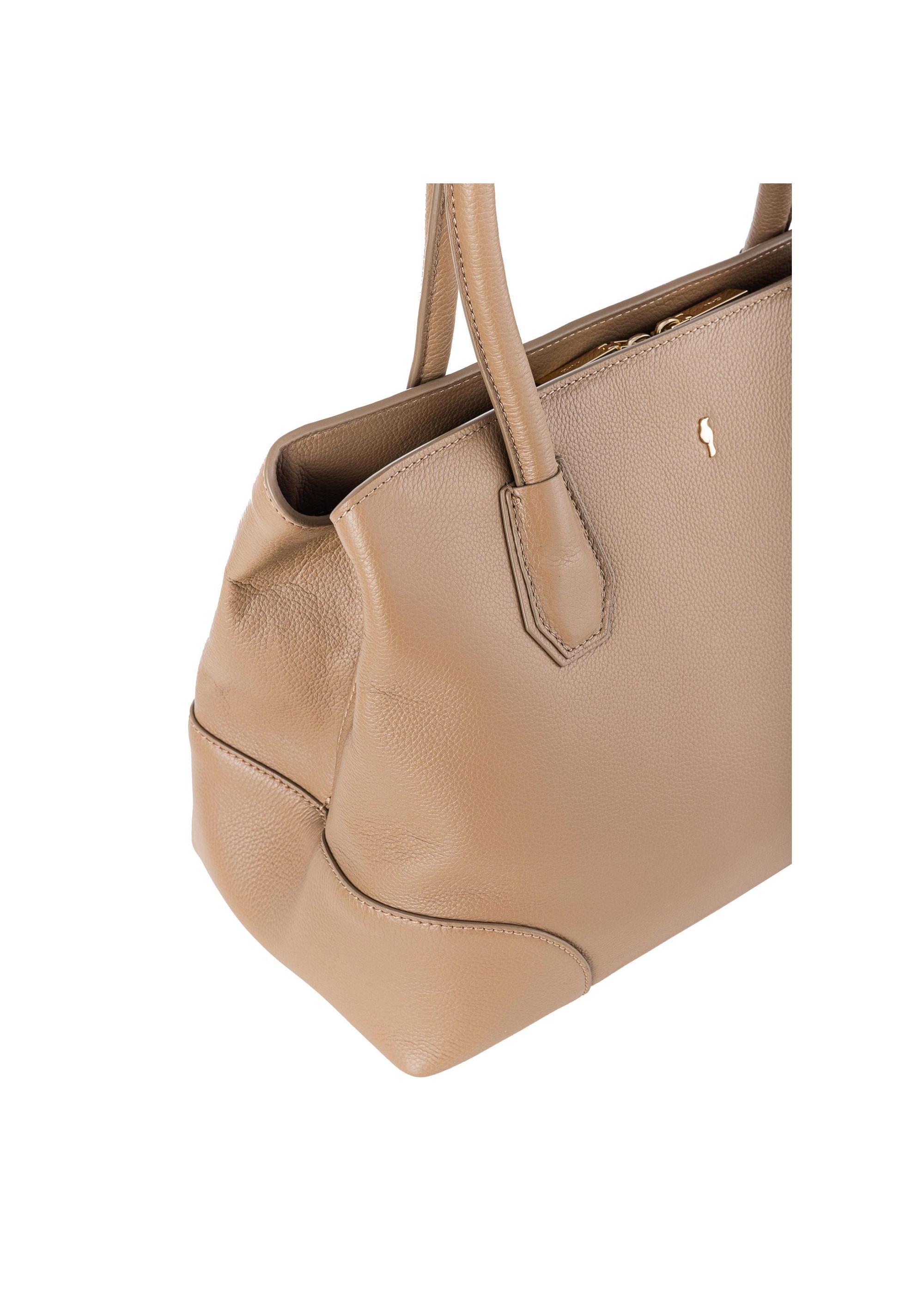 Women's leather shoulder bag TORES-0893-81(W23)-06