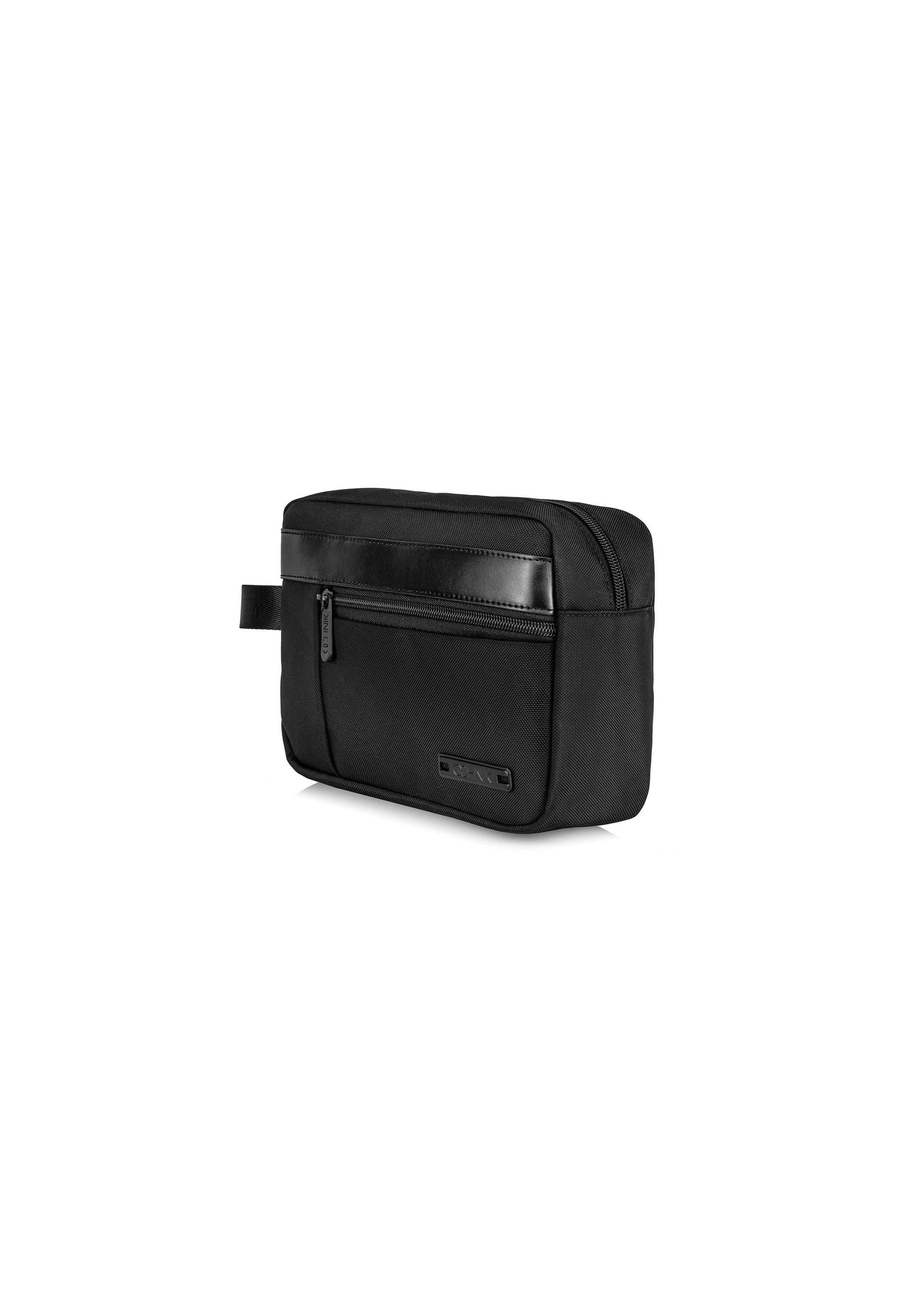 Black men's cosmetic bag TORMN-0341C-99(Z24)-03