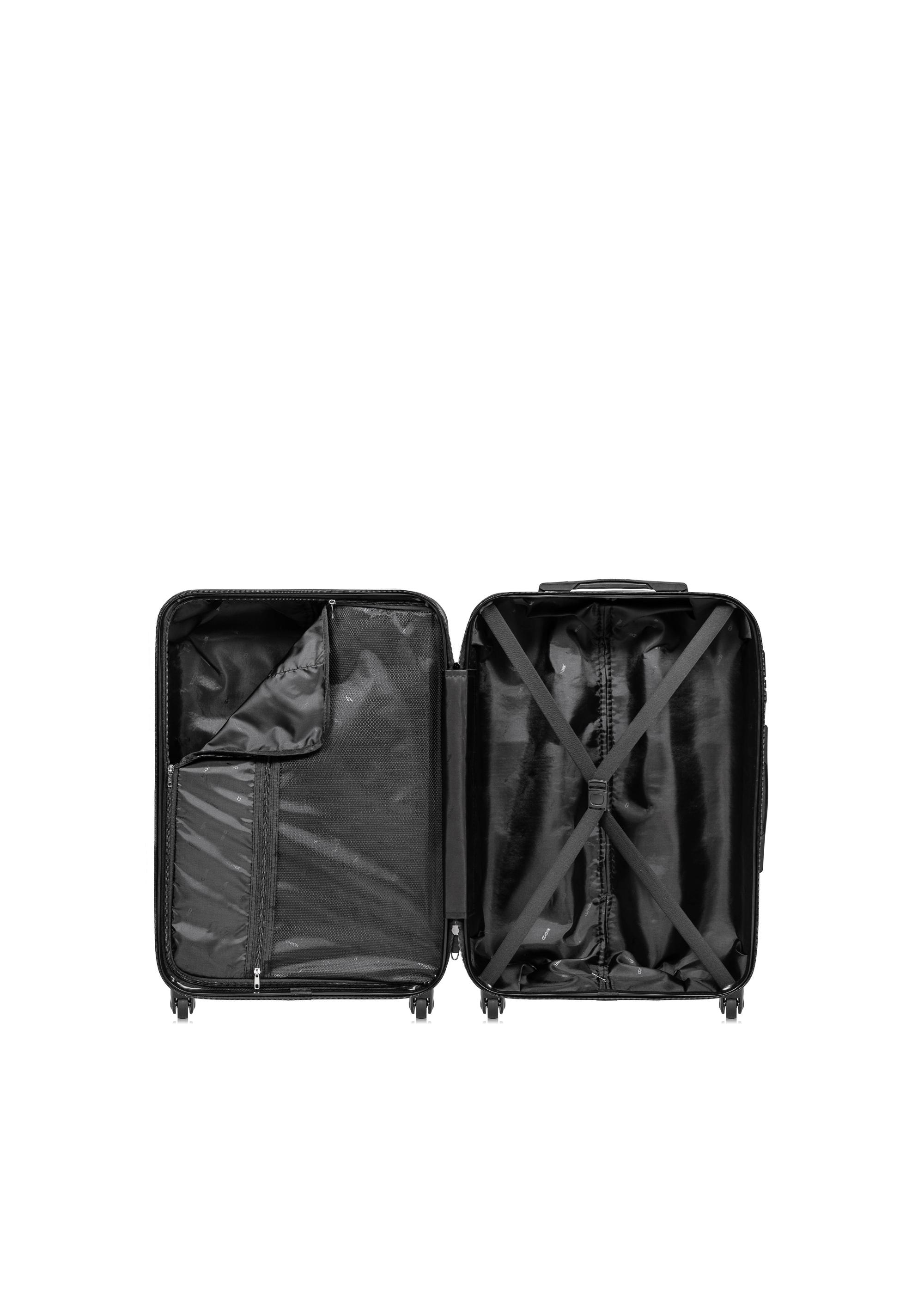 Medium suitcase on wheels WALAB-0067-99-24(W24)-04