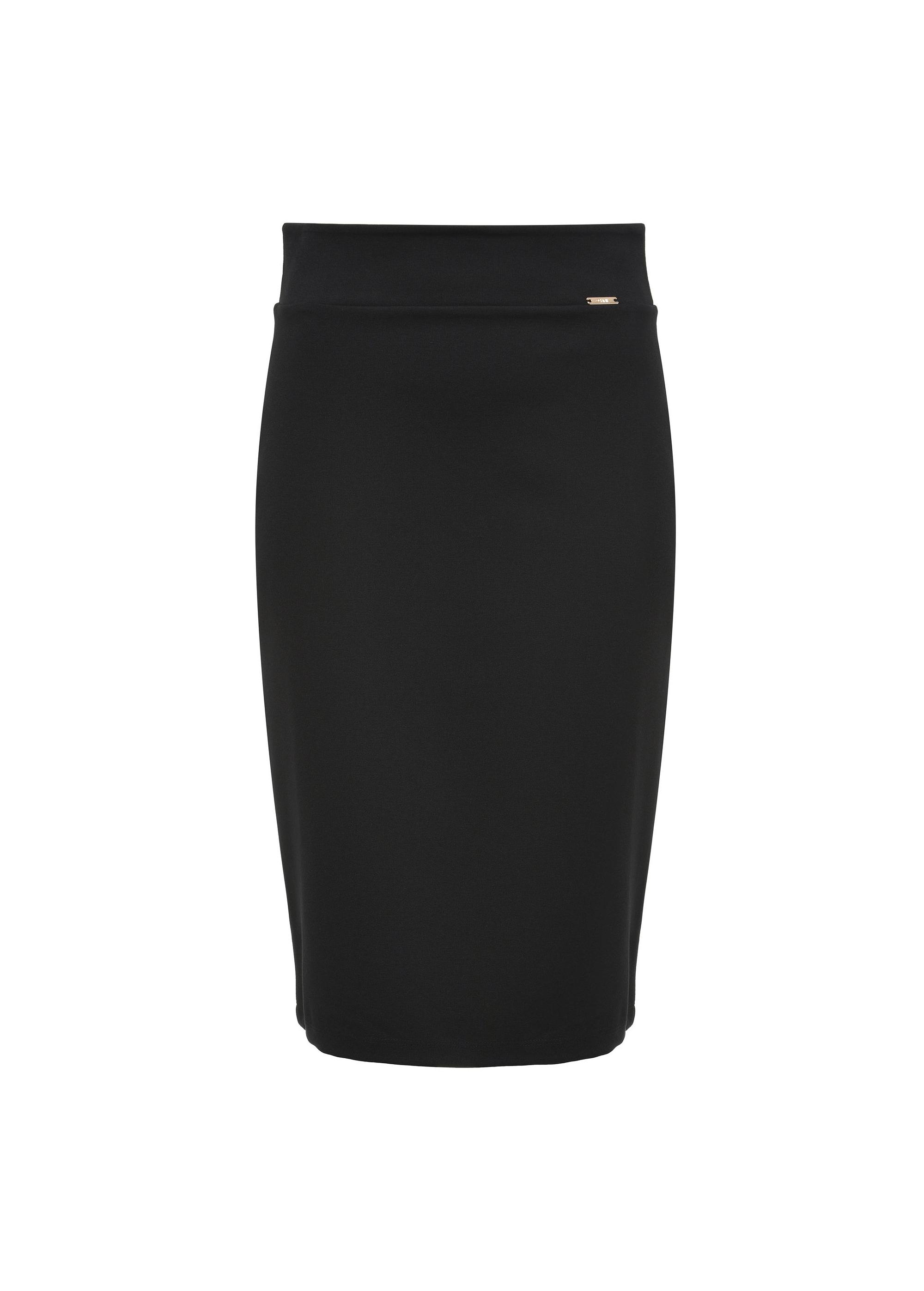 Women's black pencil skirt SPCDT-0092-99(Z24)-04