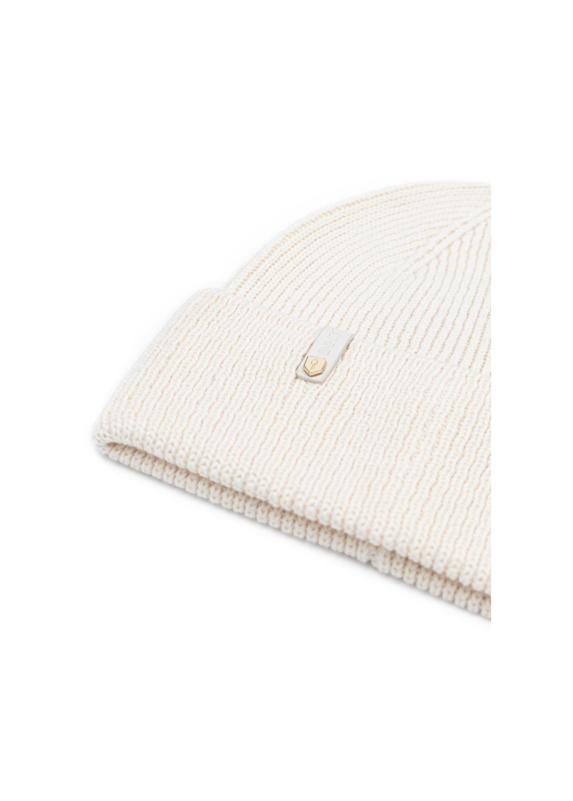 Classic cream women's winter hat CZADT-0178-81(Z24)-03