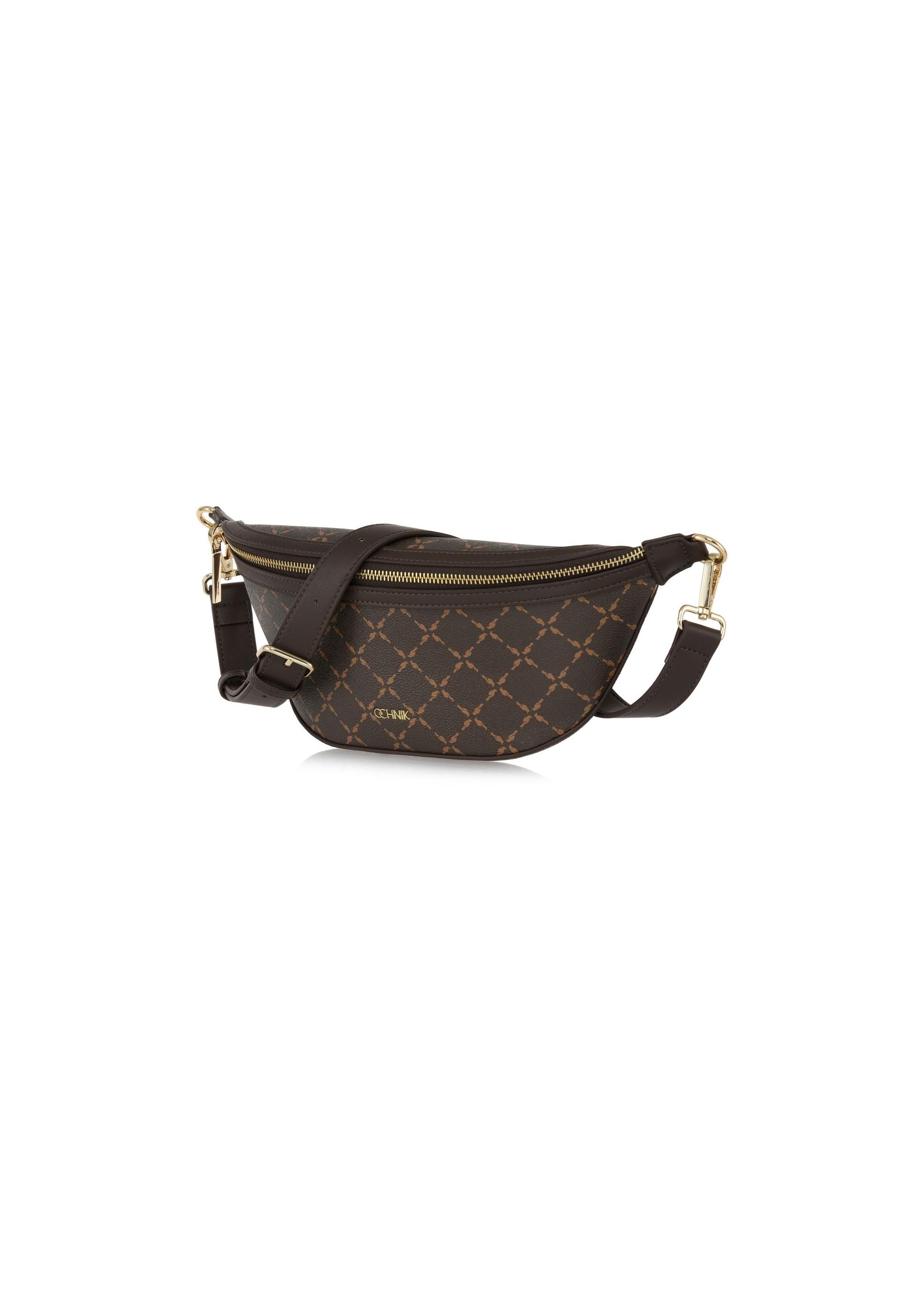 Women's waist bag with monogram TOREC-0981-89(Z24)-03