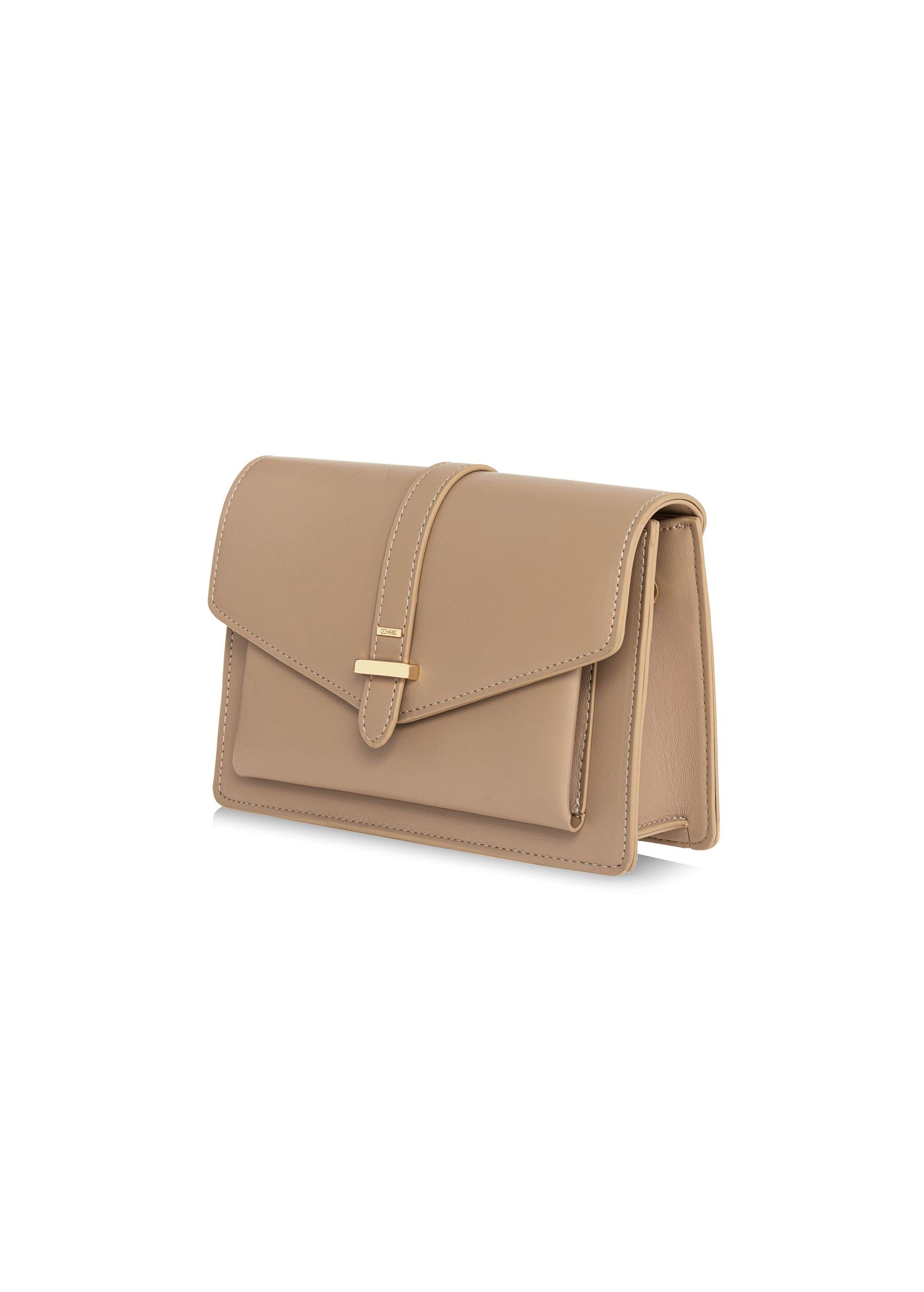 Small messenger bag in nude color TOREC-1004-82(W25)-02