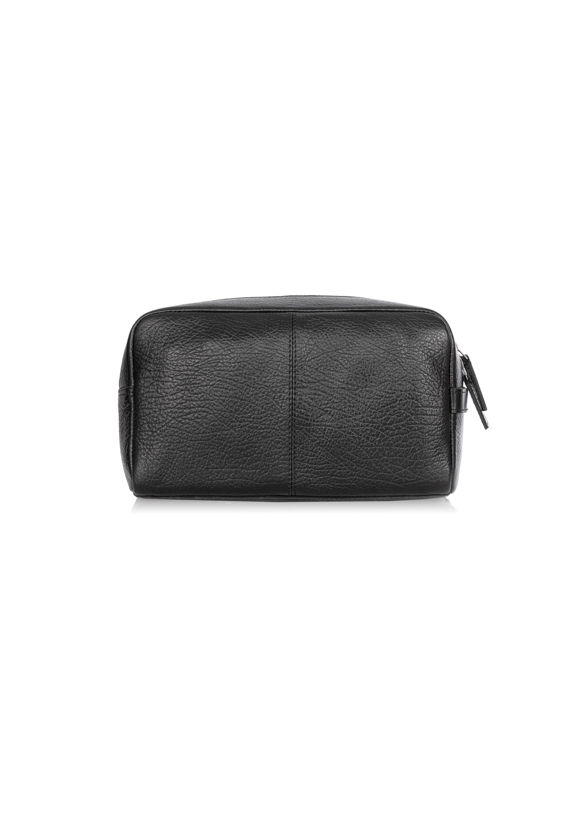 Men's leather cosmetic bag with logo TORMS-0298-99(W24)-04