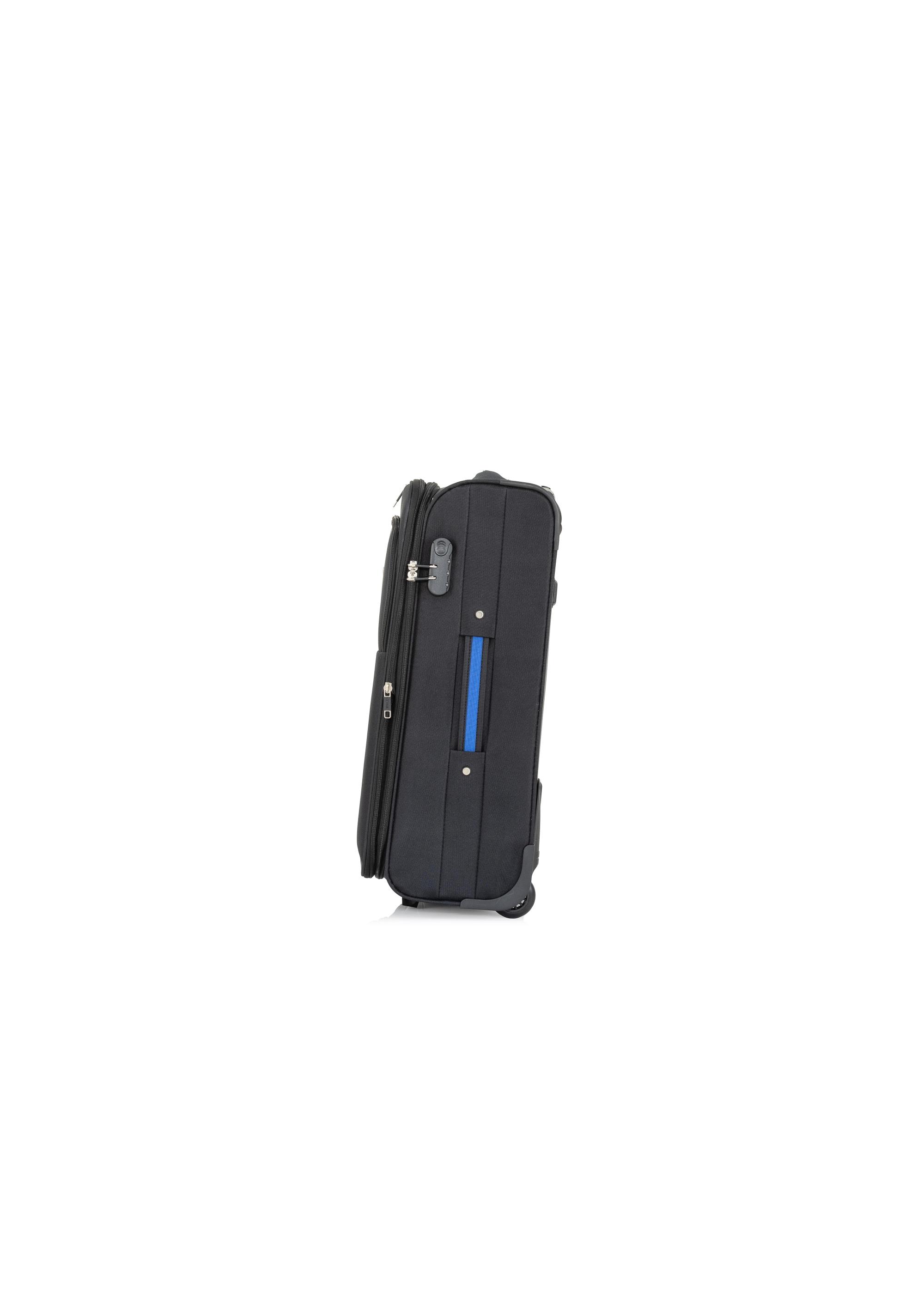 Medium suitcase on wheels WALNY-0033-99-24(W23)-02