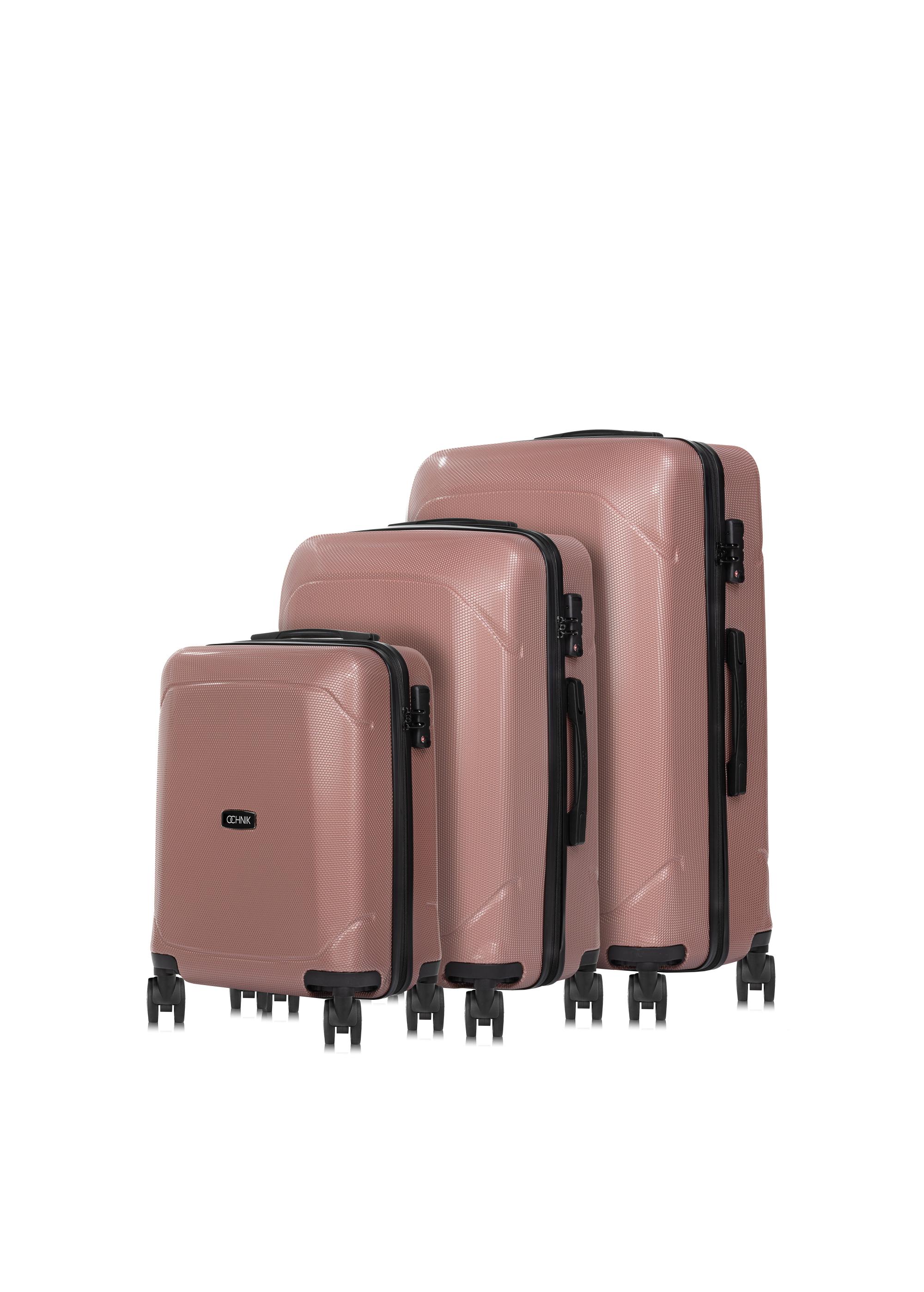 Set of suitcases on wheels 19'/24'/28' WALPC-0014-34(W24)-01