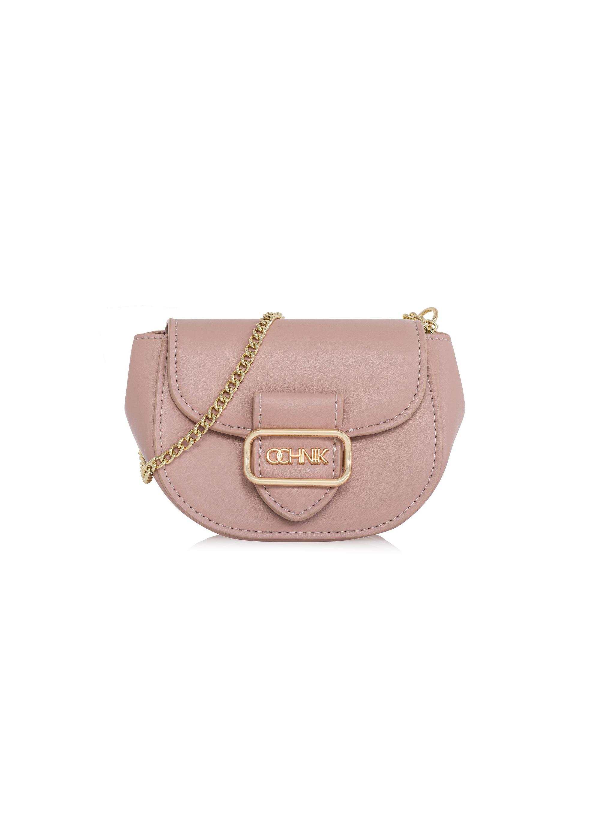 Small pink handbag on a chain TOREC-1013-34(W25)-01