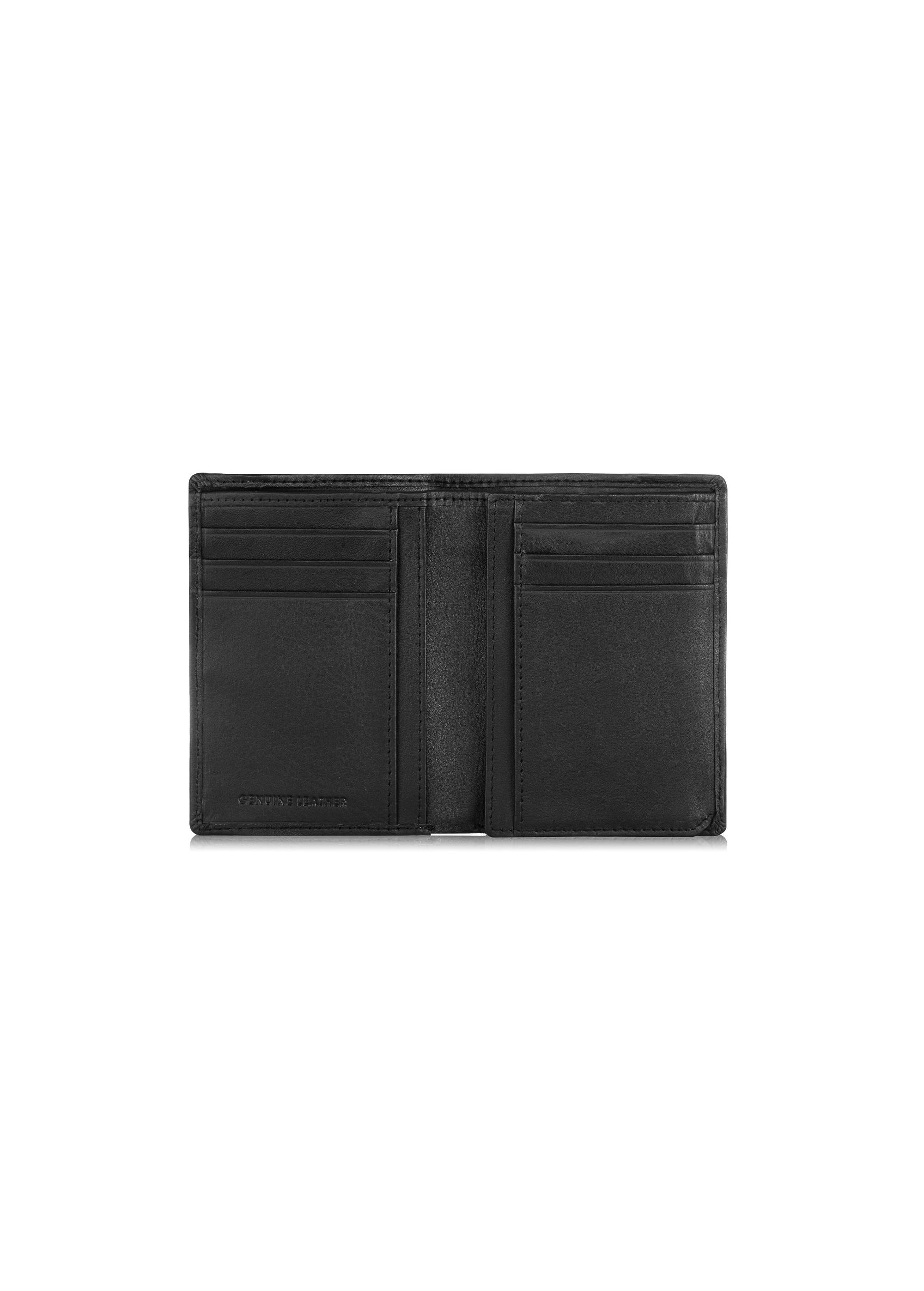 Men's leather wallet with elastic band PORMS-0516-99(W24)-04