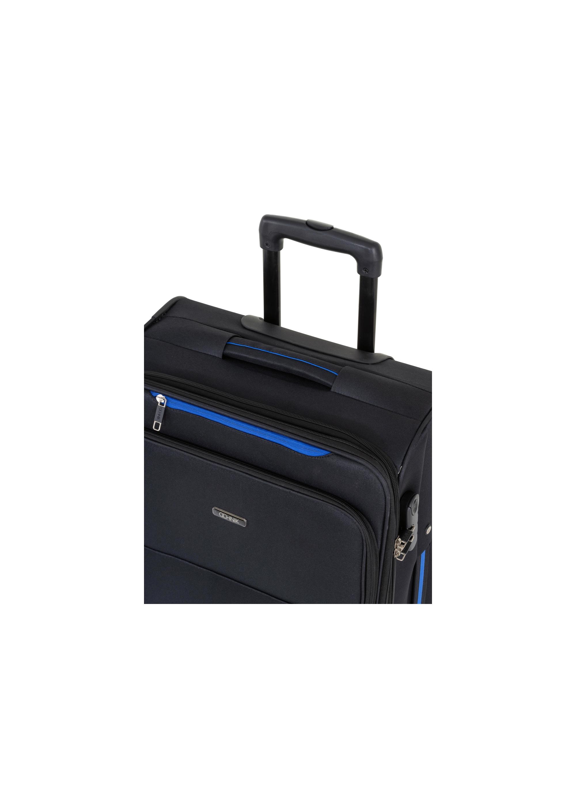 Medium suitcase on wheels WALNY-0033-99-24(W23)-08