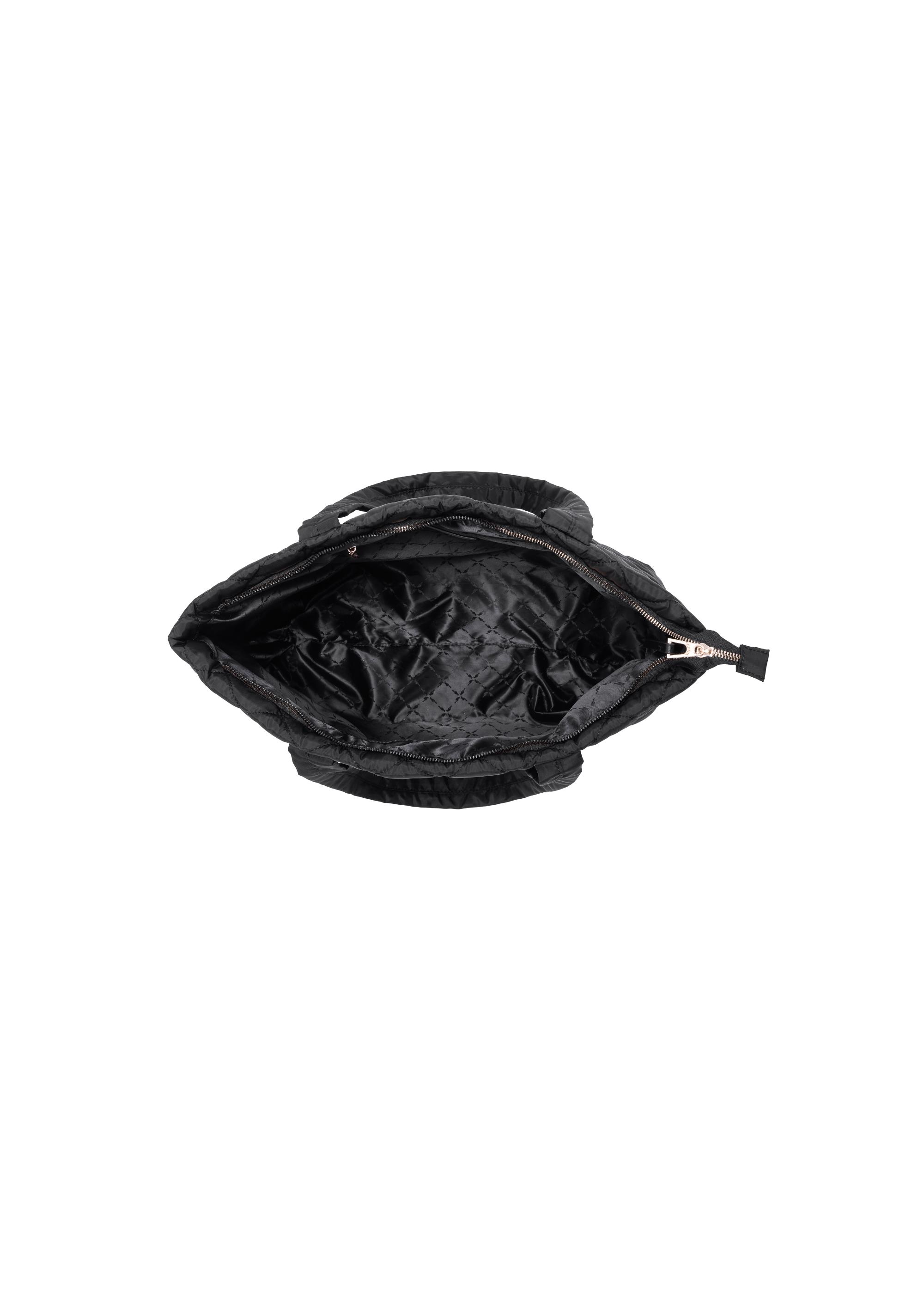 Black women's nylon bag TOREN-0224-99(Z24)-05